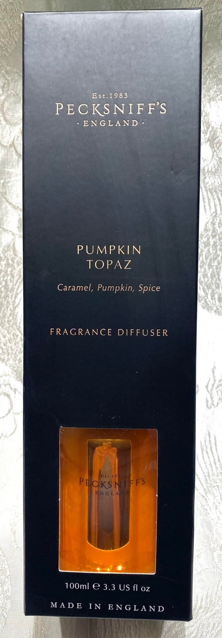 Pumpkin Topaz Fragrance Diffuser 3.3 oz