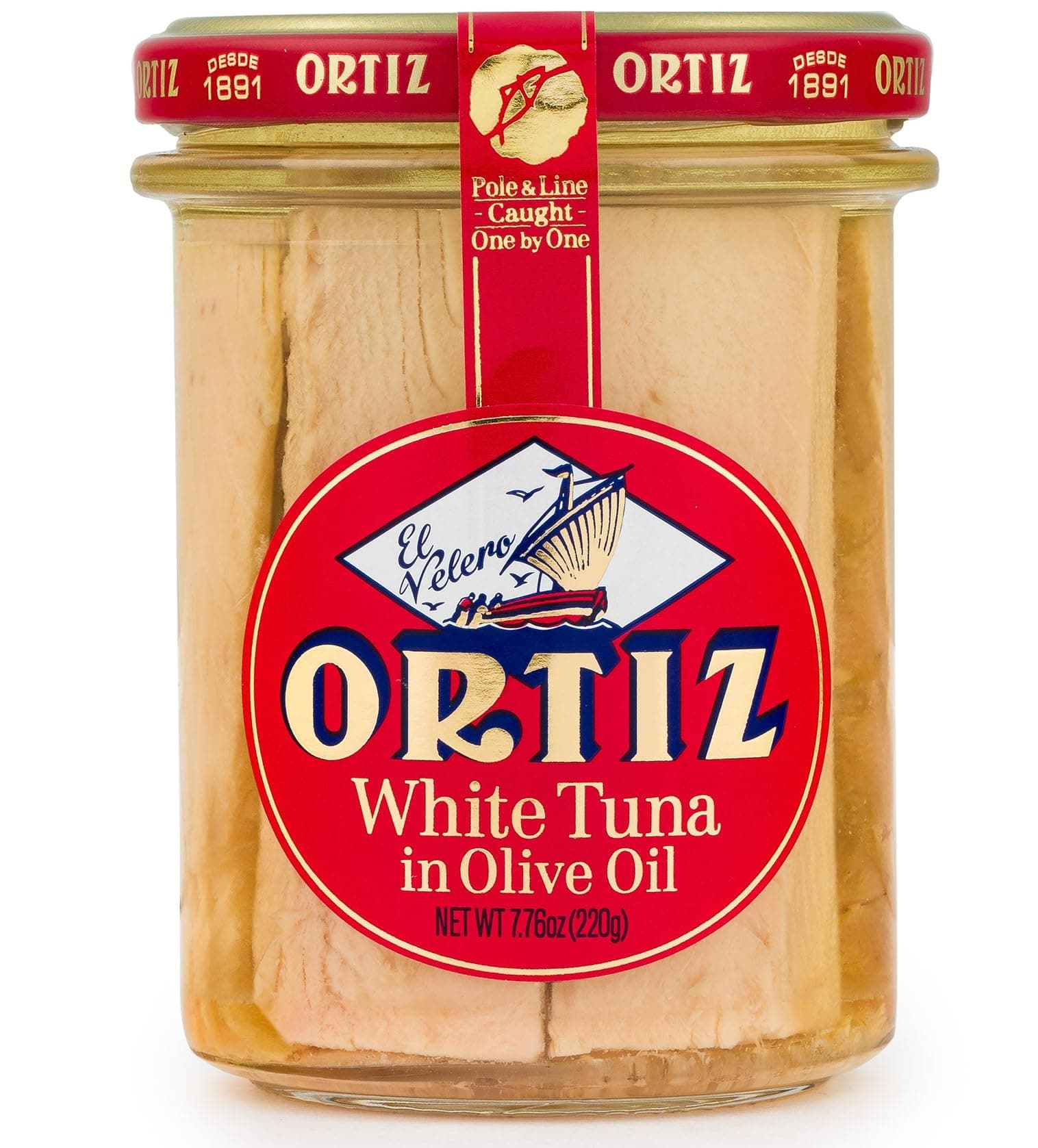 Ortiz White Fin Tuna - 220 gm