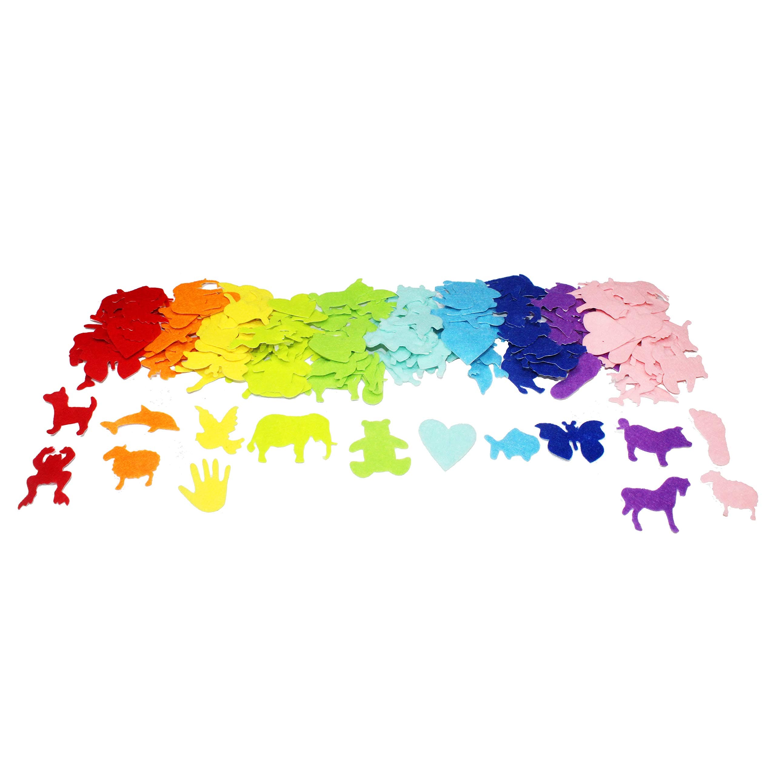 Design Felt Adhesive, Animals And Objects – 150 Pieces – Sodertex