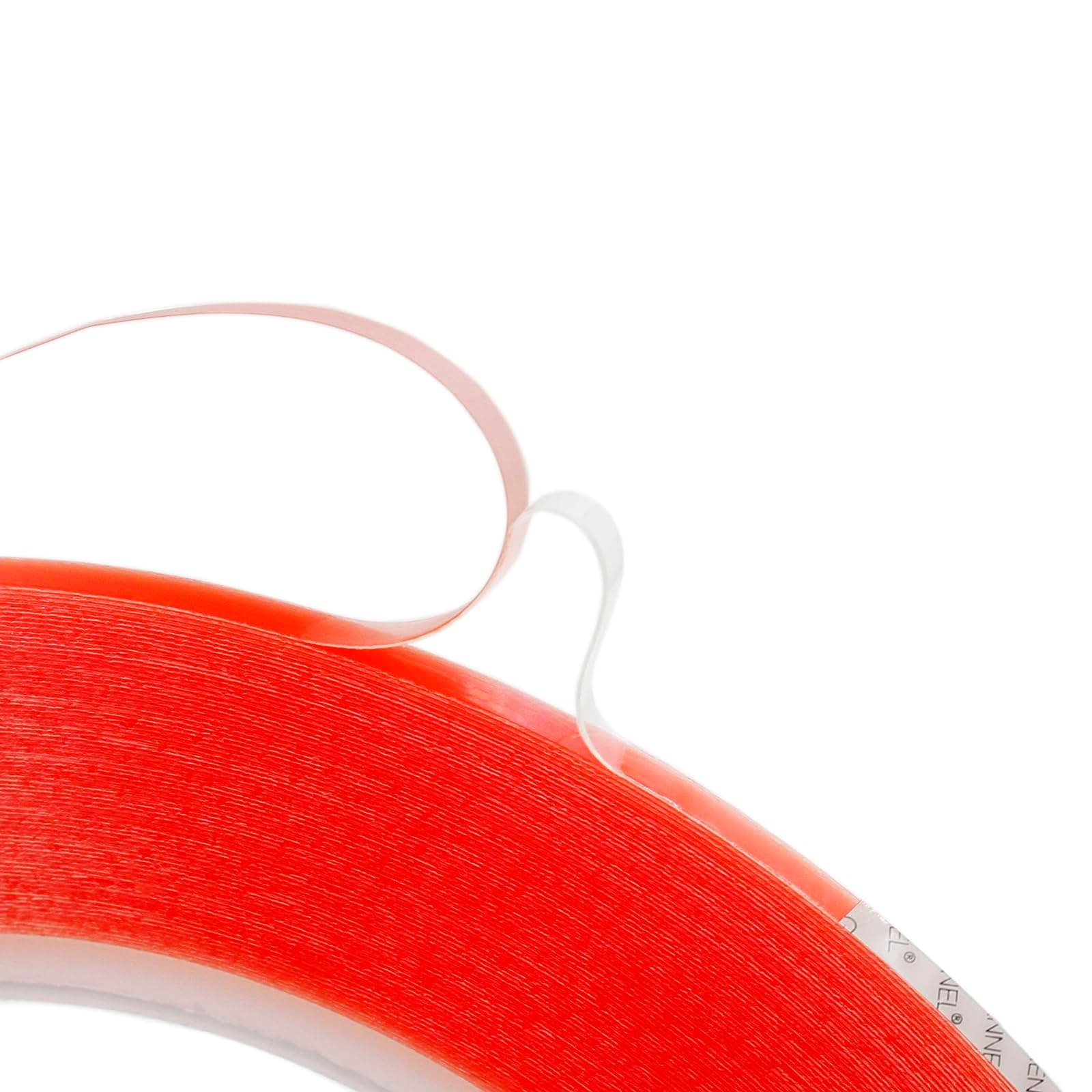 3mm x 25M Clear Thin Double Sided Strong Adhesive Acrylic Tape (1/8" x82ft) for Mobile Phone Laptop Tablets LCD Screen