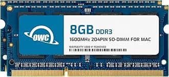 OWC - 16GB OWC Memory Upgrade Kit - 2 x 8GB PC12800 DDR3L 1600MHz SO-DIMMs for 2011-2015 iMac, 2011-12 Mac mini, and 2011-2012 MacBook Pro (non-Retina display) models