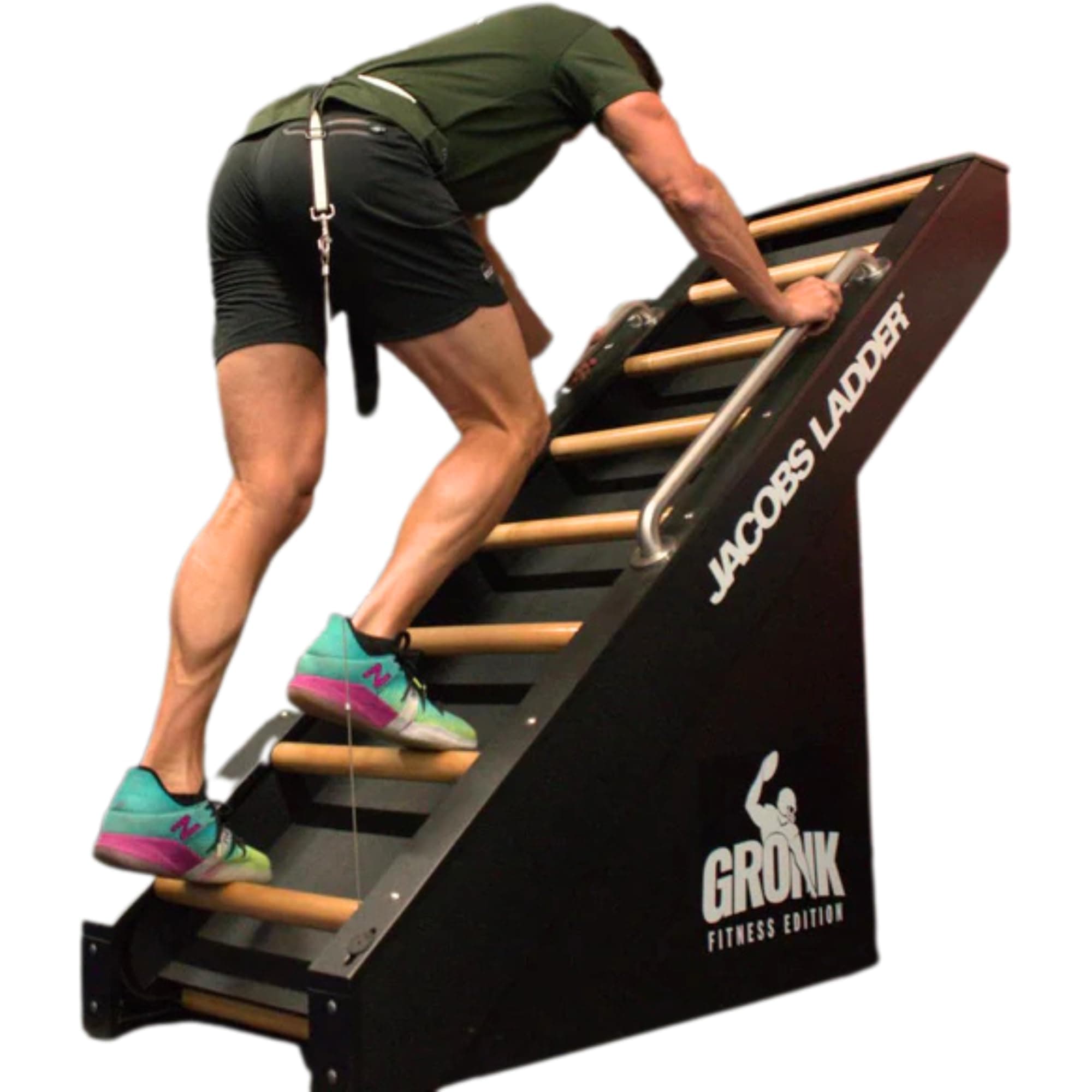 Gronk Edition Step Machine, Gronk Edition | Black | Dimensions 76" x 27.25" x 65.5" | 300 lbs