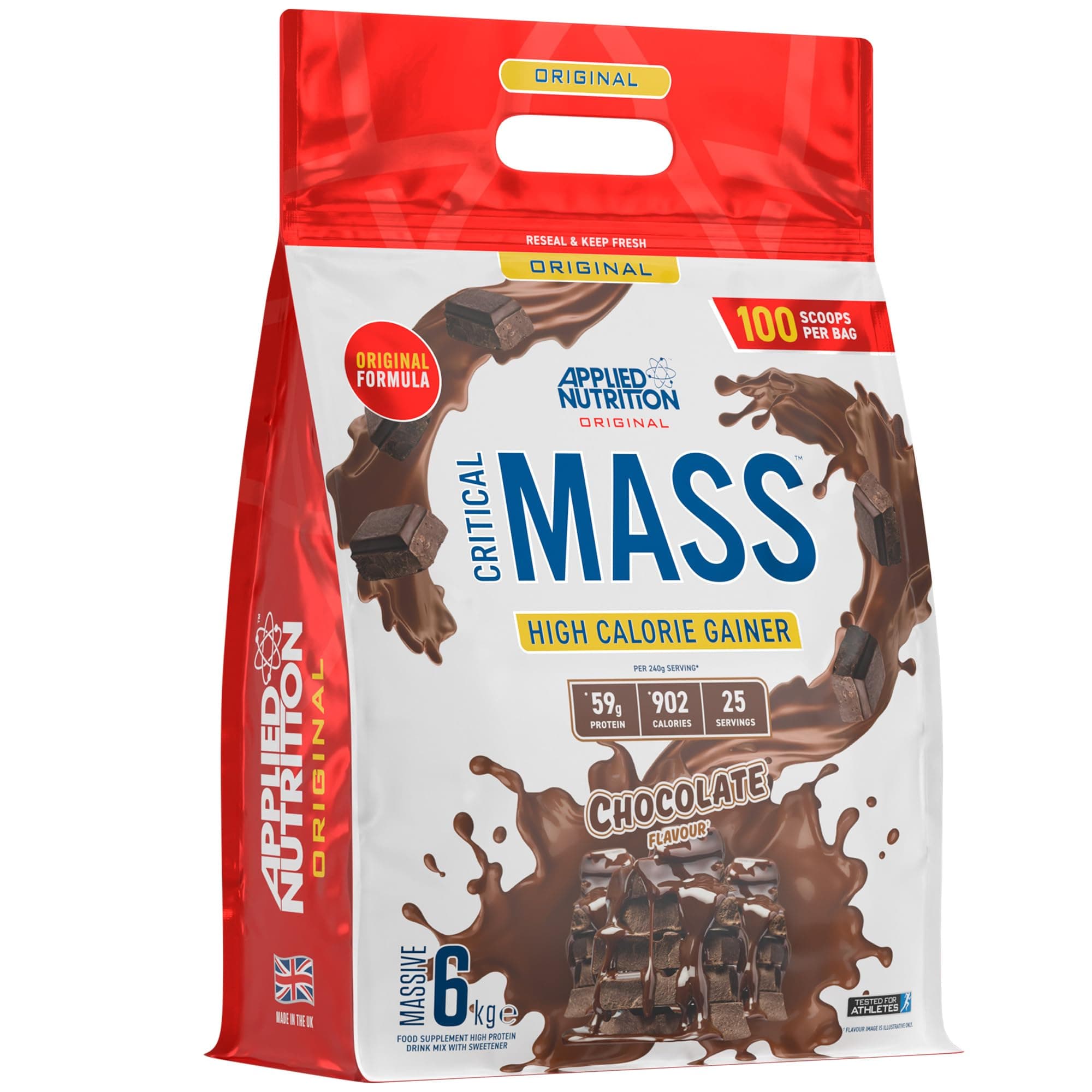 Original Critical Mass (6kg - 25 Servings, Chocolate)