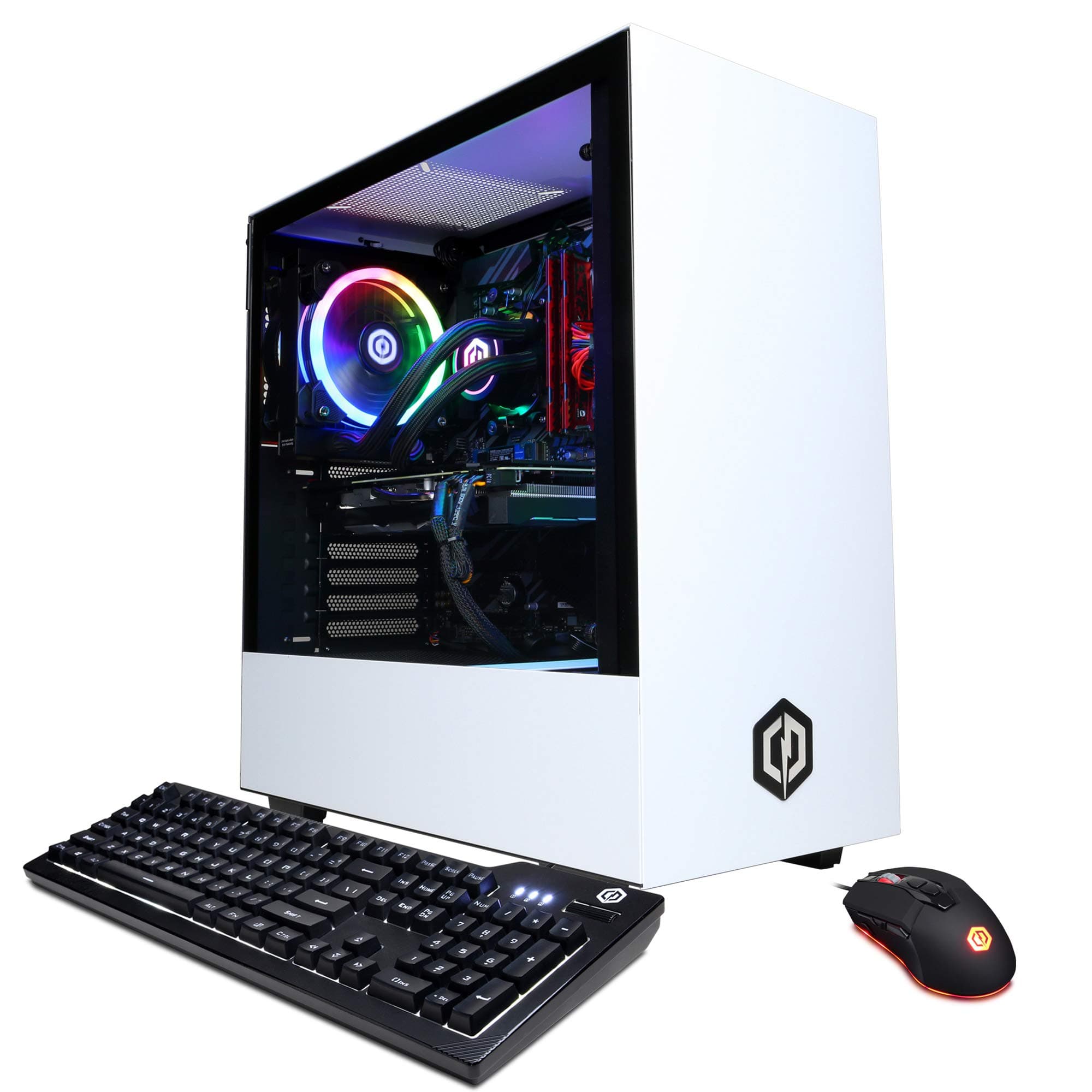 CyberpowerPC Gamer Xtreme VR Gaming PC, Liquid Cool Intel Core i9-10900K 3.7GHz, GeForce RTX 3090 24GB, 16GB DDR4, 1TB NVMe SSD, 2TB HDD, WiFi Ready & Win 10 Home (GXiVR8080A20)
