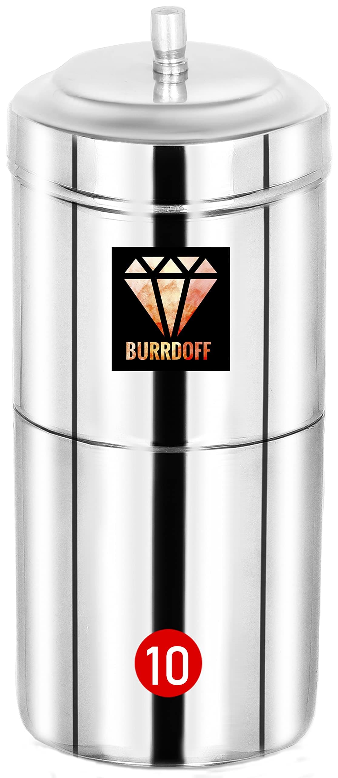 Coffee Filter for Home 304 Grade (550ml), Filter Coffee Maker Steel Coffee Filter for Home Stainless Steel Coffee Filter Steel Indian Coffee Filter South Indian