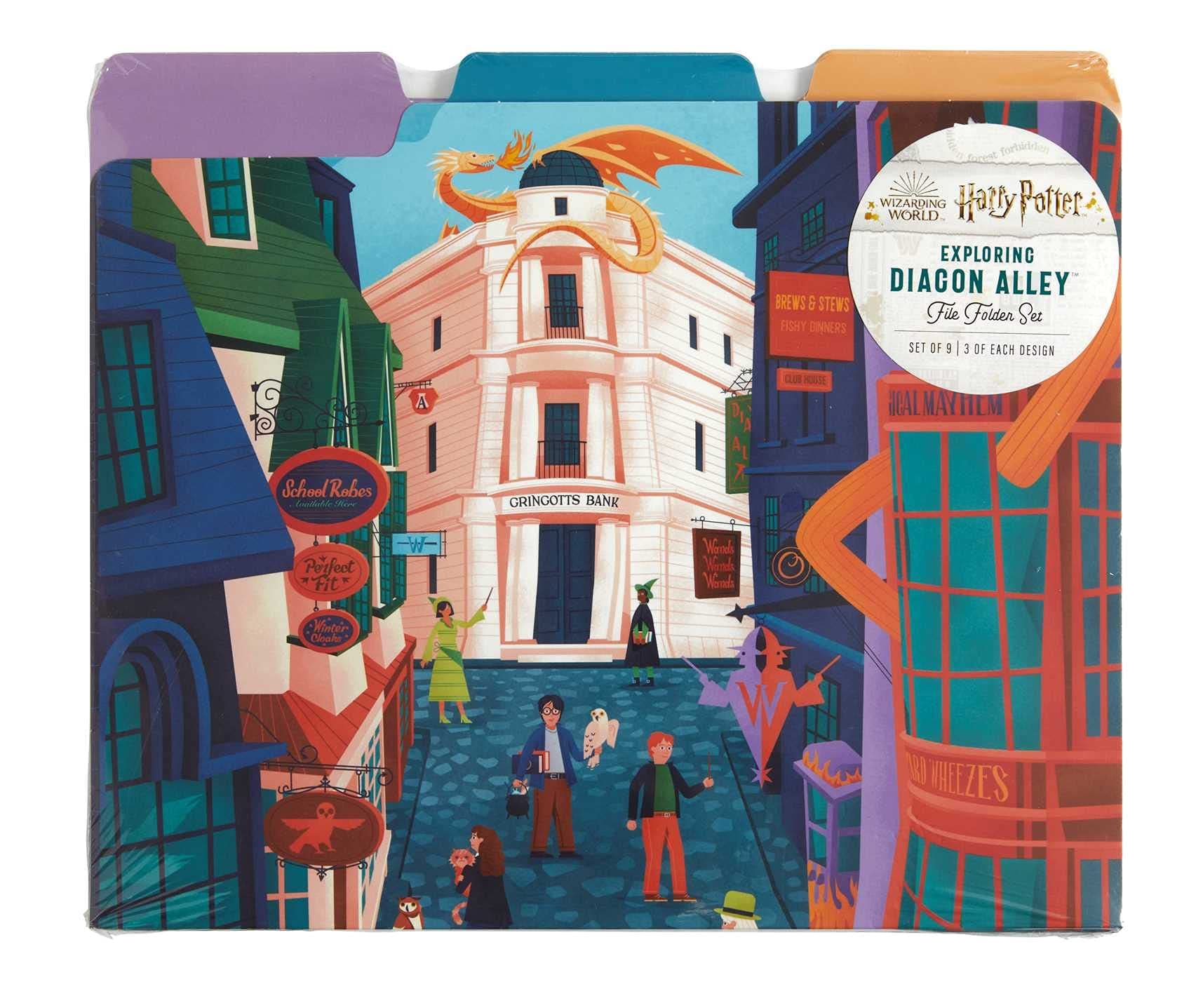 Harry Potter Exploring Diagon Alley File Folder Set: Set of 9