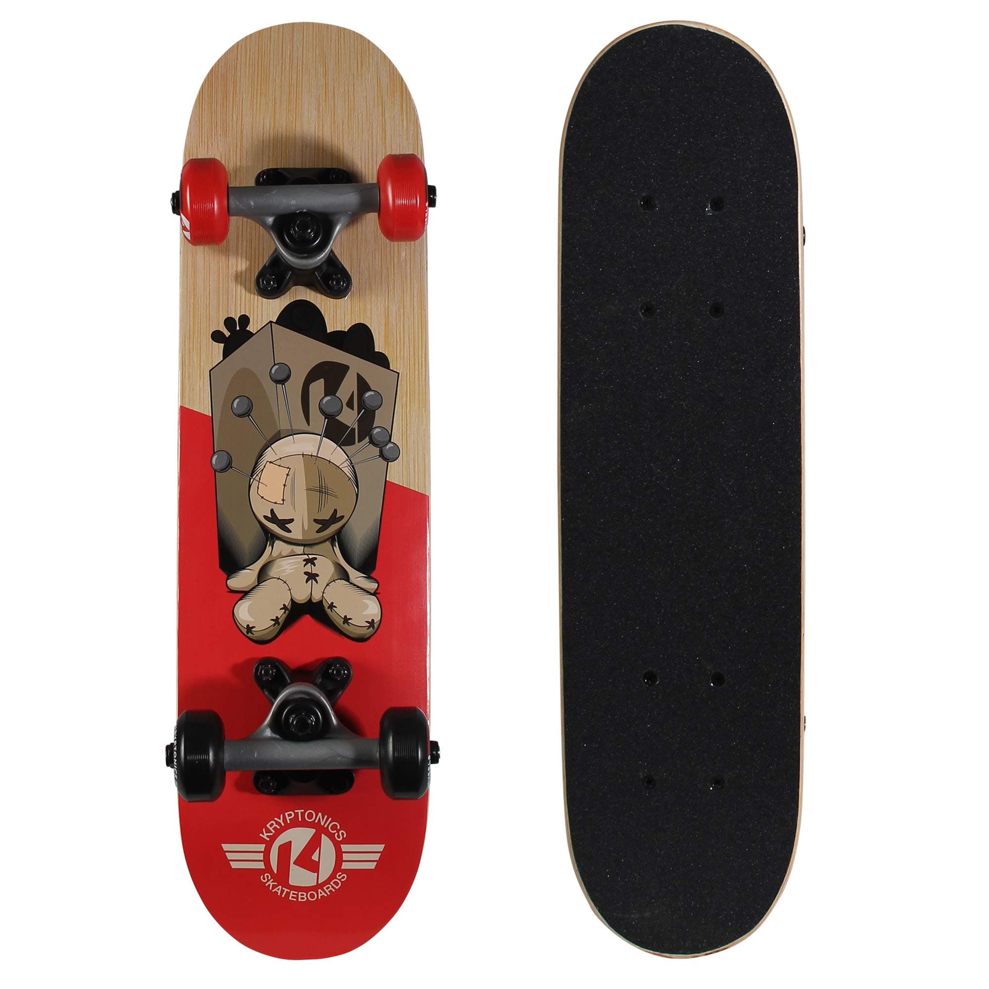 Kryptonics Locker Board 22 Inch Complete Skateboard - Pin-Head