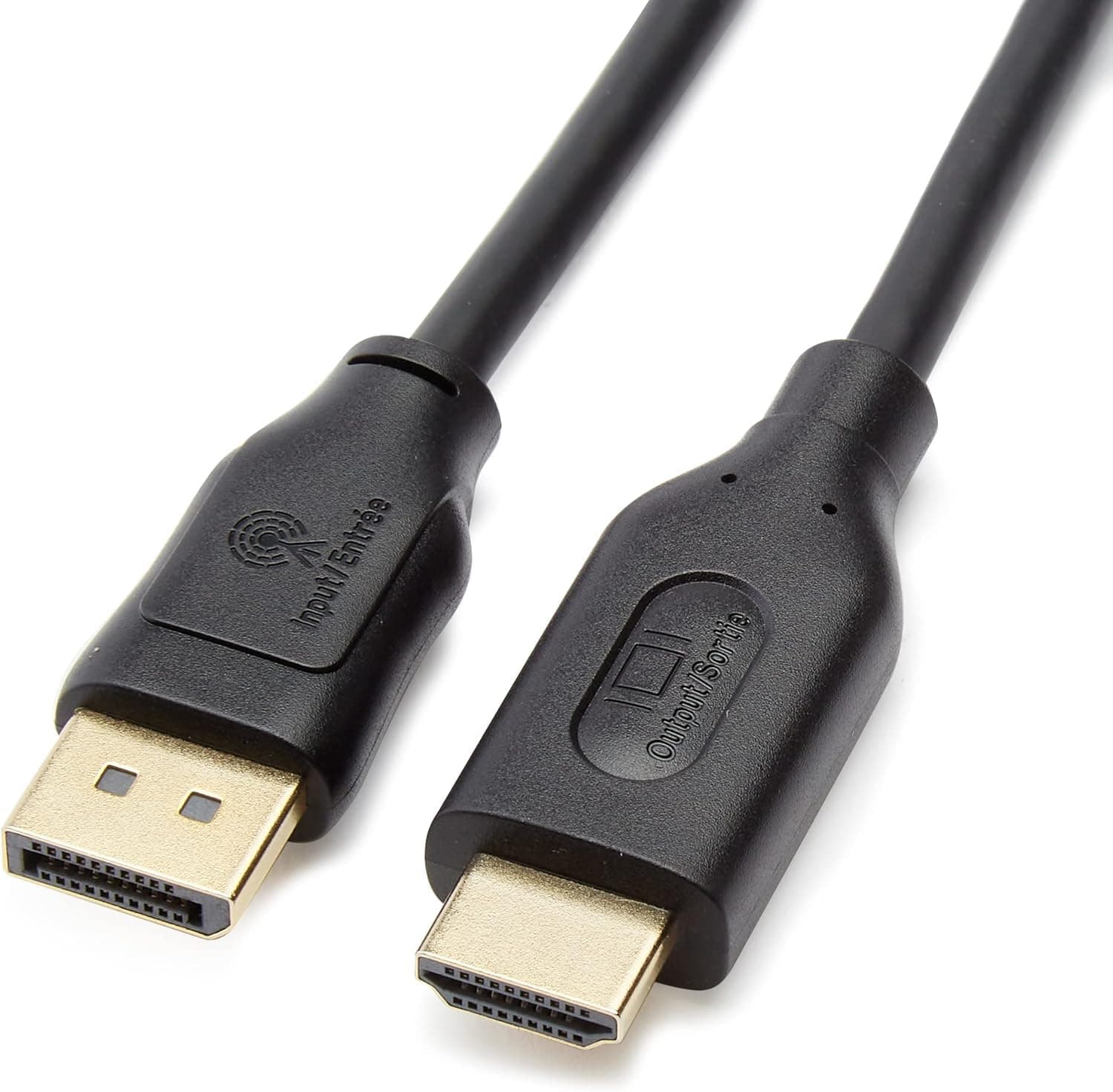 AmazonBasics DisplayPort to HDMI Display Cable - 6 Feet