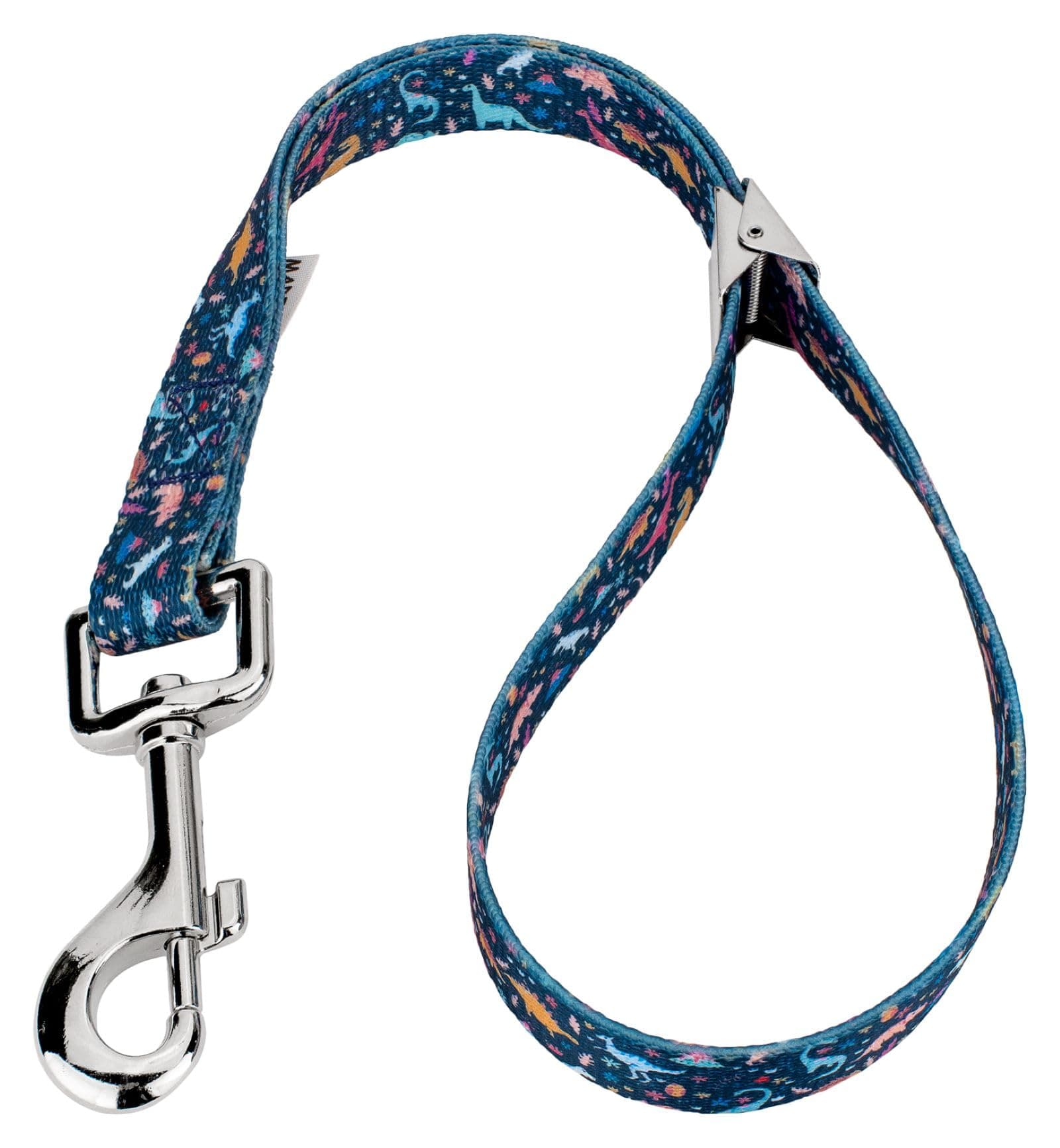 Dog & Pet 5/8 Inch Grooming Loop with Spring Loaded Clip - 18 Unique Designs for Grooming and Vet Tables (Dinosaurs)