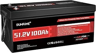 48V 100Ah Lifepo4 Golf Cart Lithium Battery, 200A BMS Low-Temp Protection 48 Volt Battery Support up to 5kW Motor 6000+ Deep Cycle Perfect for Golf Carts RV, and Off Grid Applications