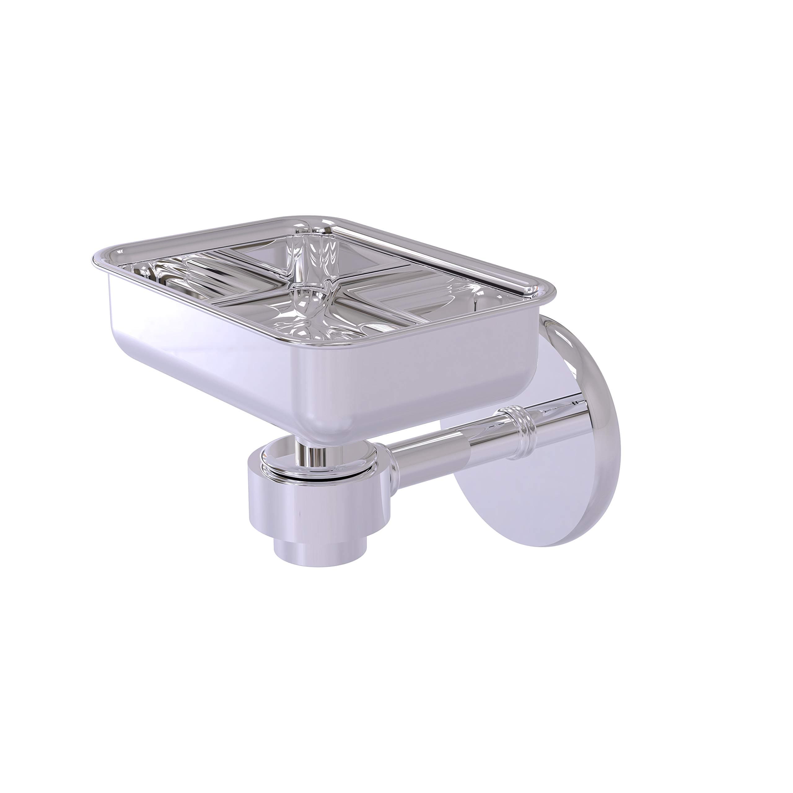 Allied Brass 7132 Satellite Orbit One Wall Mounted Soap Dish, Polished Chrome
