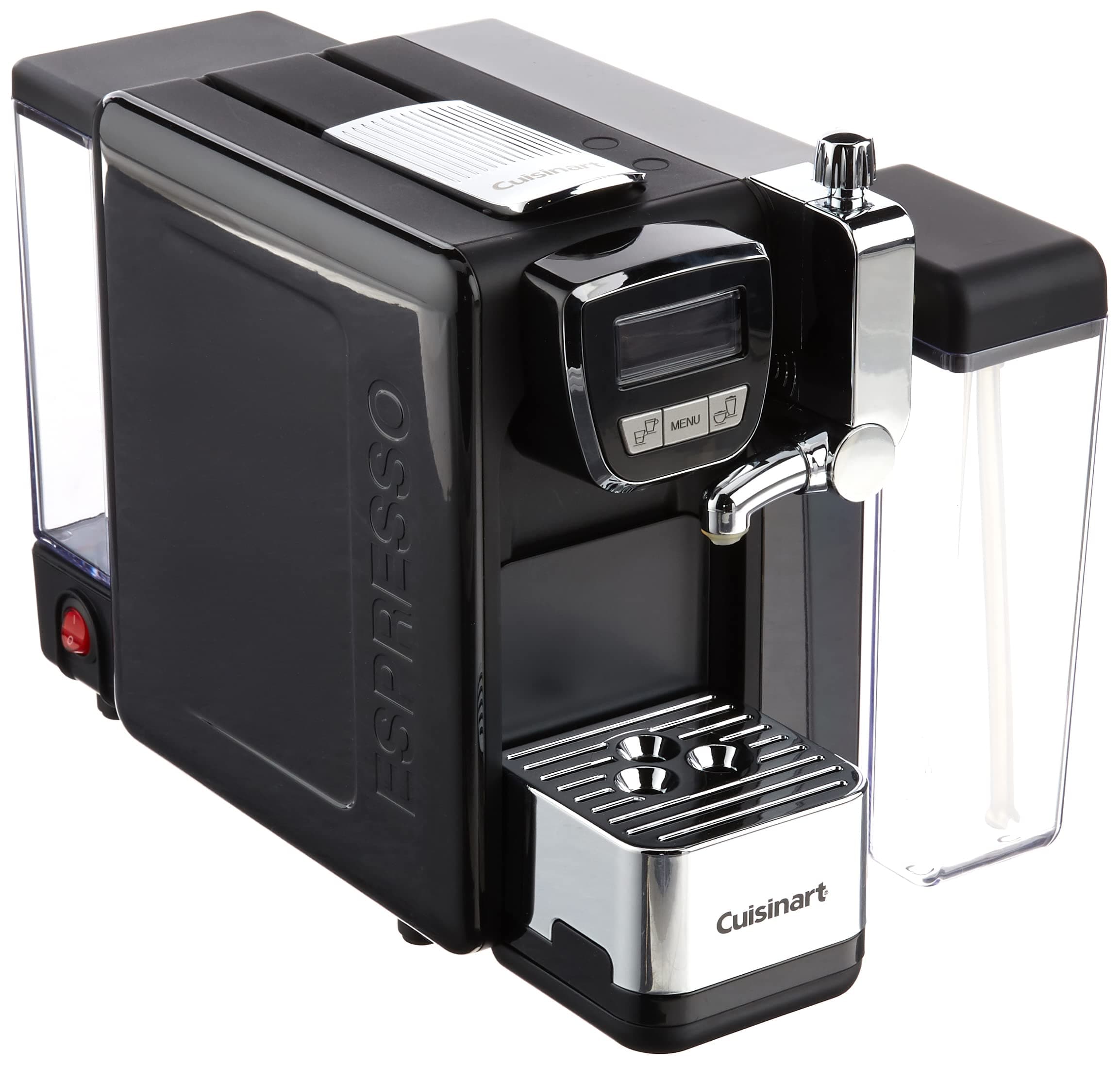 Espresso, Cappuccino & Latte Machine, Fully Programmable, Single & Double Serve, EM-25