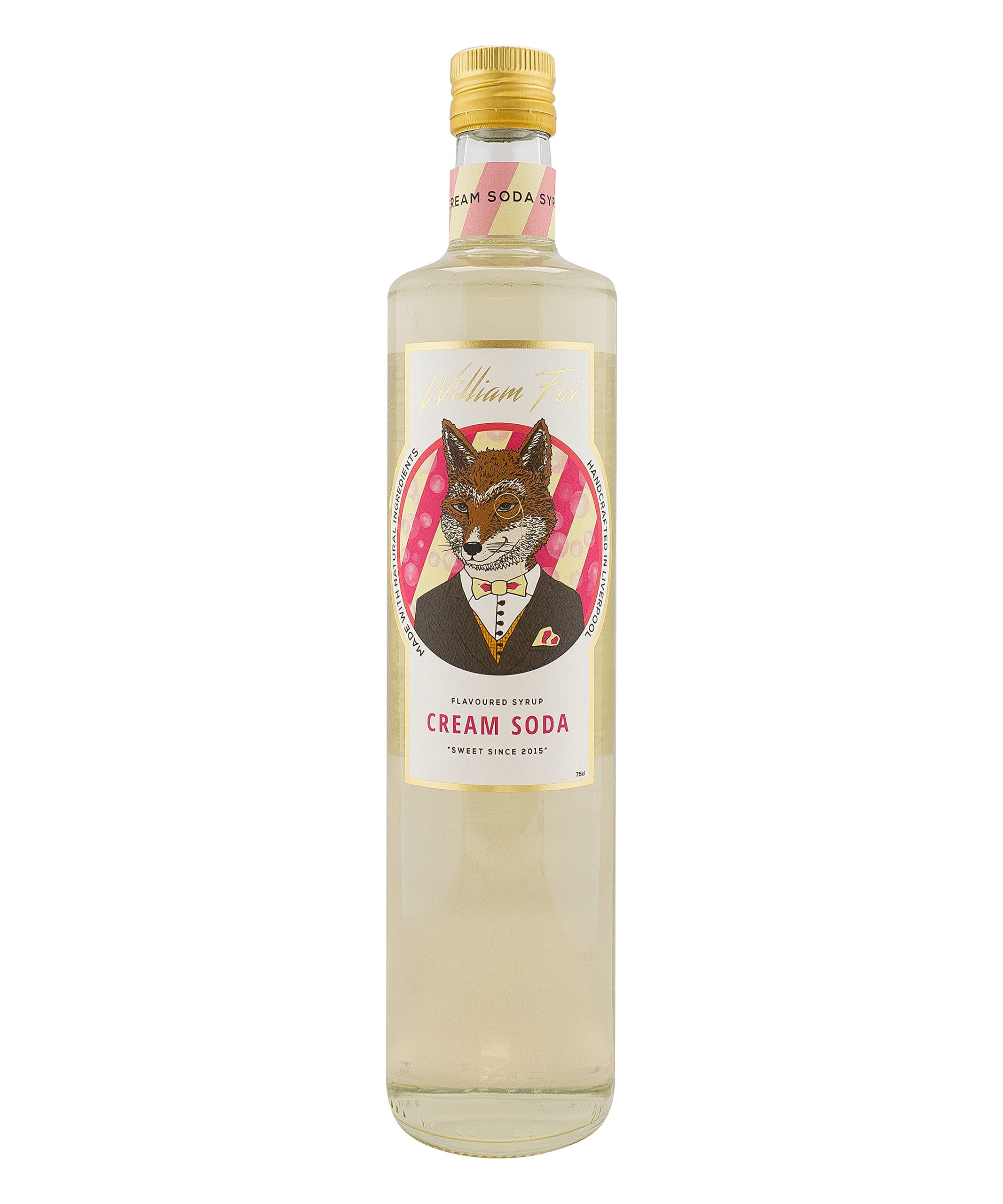 William Fox Premium Cream Soda Syrup 75cl