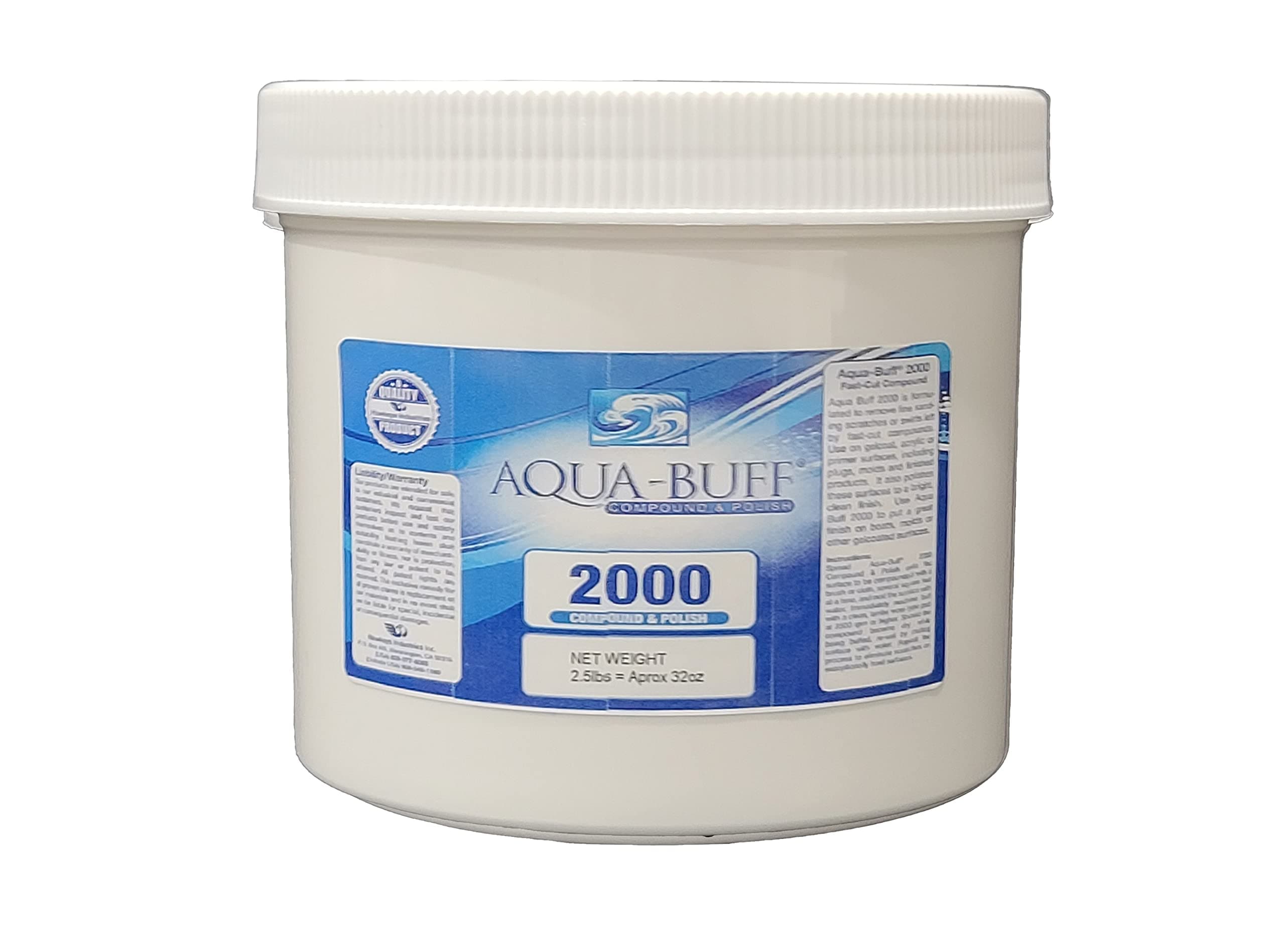 Aqua Buff 2000 Quart
