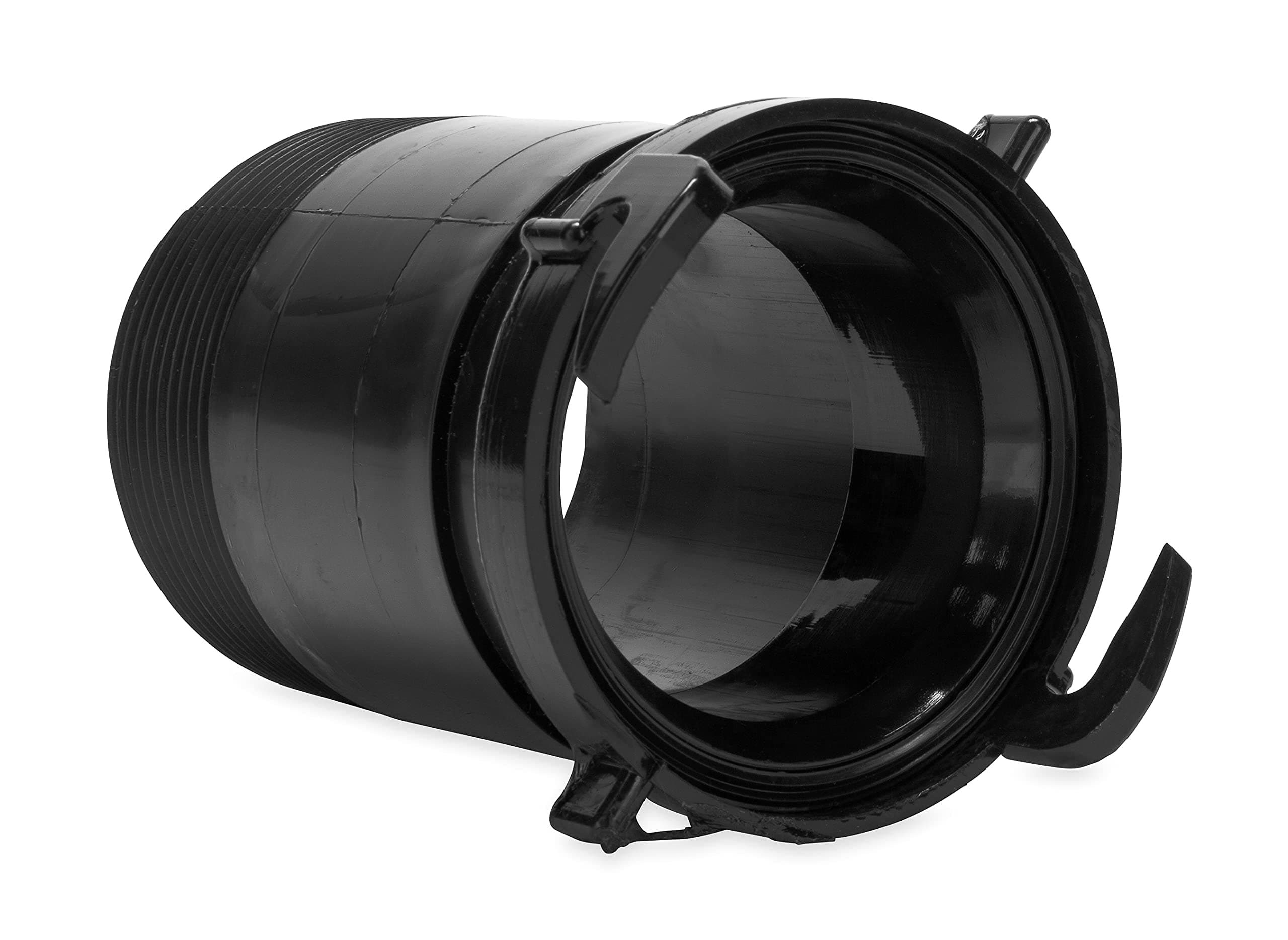 Camco Camper/RV Sewer Fitting Adapter | Features a Straight Fitting & Bayonet Fitting | Simple Camper Sewer Hose Hookup (39422)