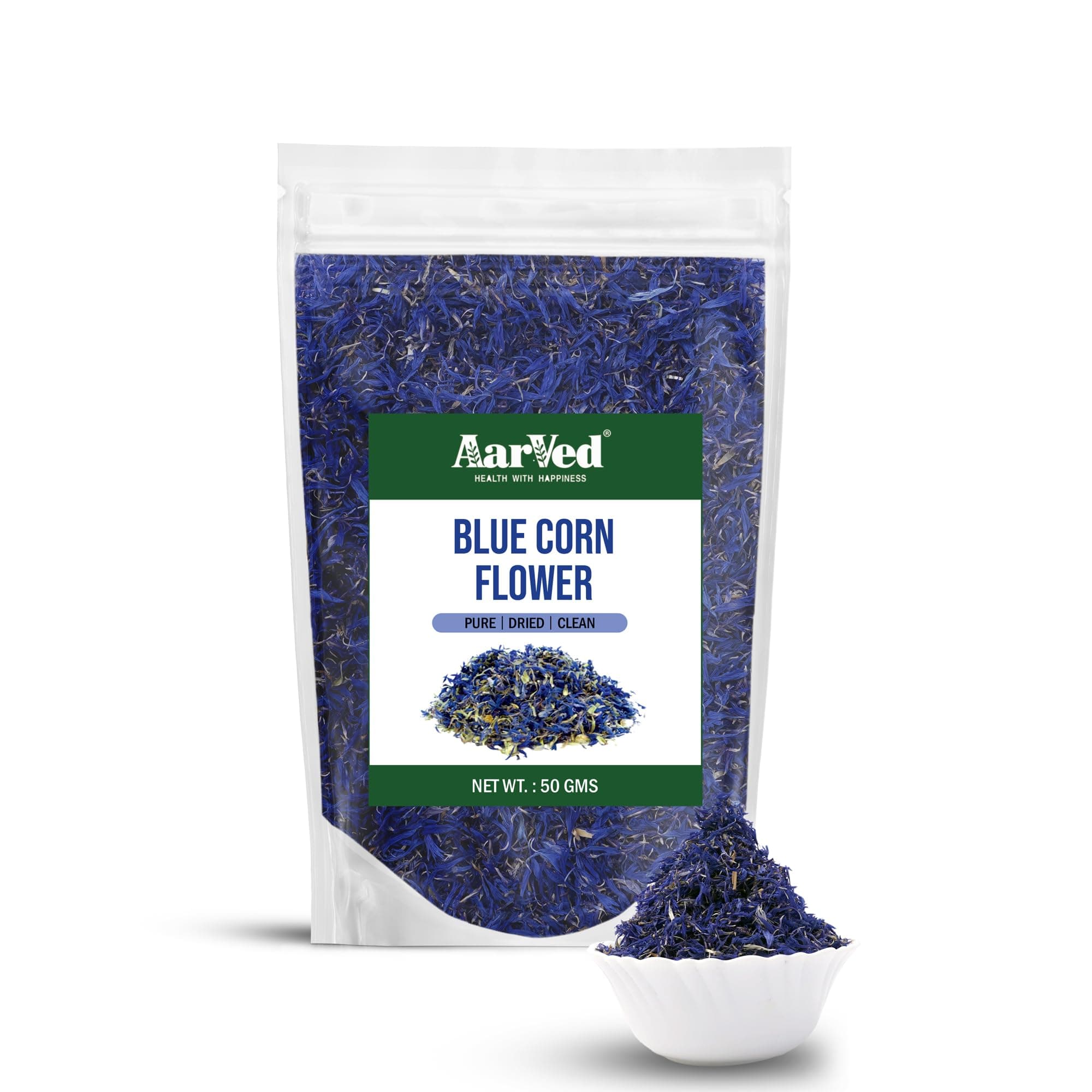 Dried Blue Cornflower Petals