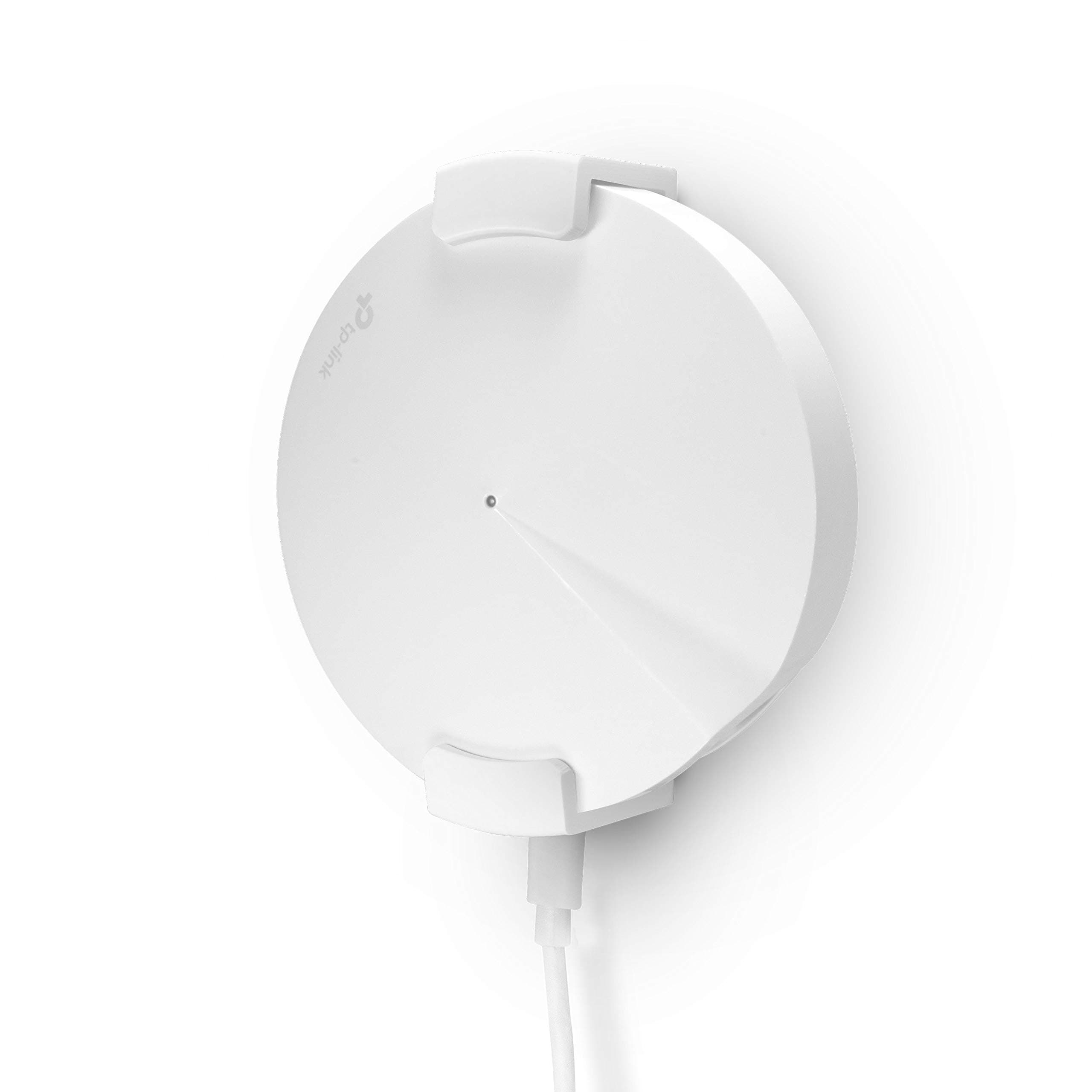 Drill Free Deco M5 & P7 Wall & Ceiling Mount Holder for TP Link, Strong Stick On VHB Tape Bracket, No Screws & No Tools Needed, Easy to Install, White By Brainwavz