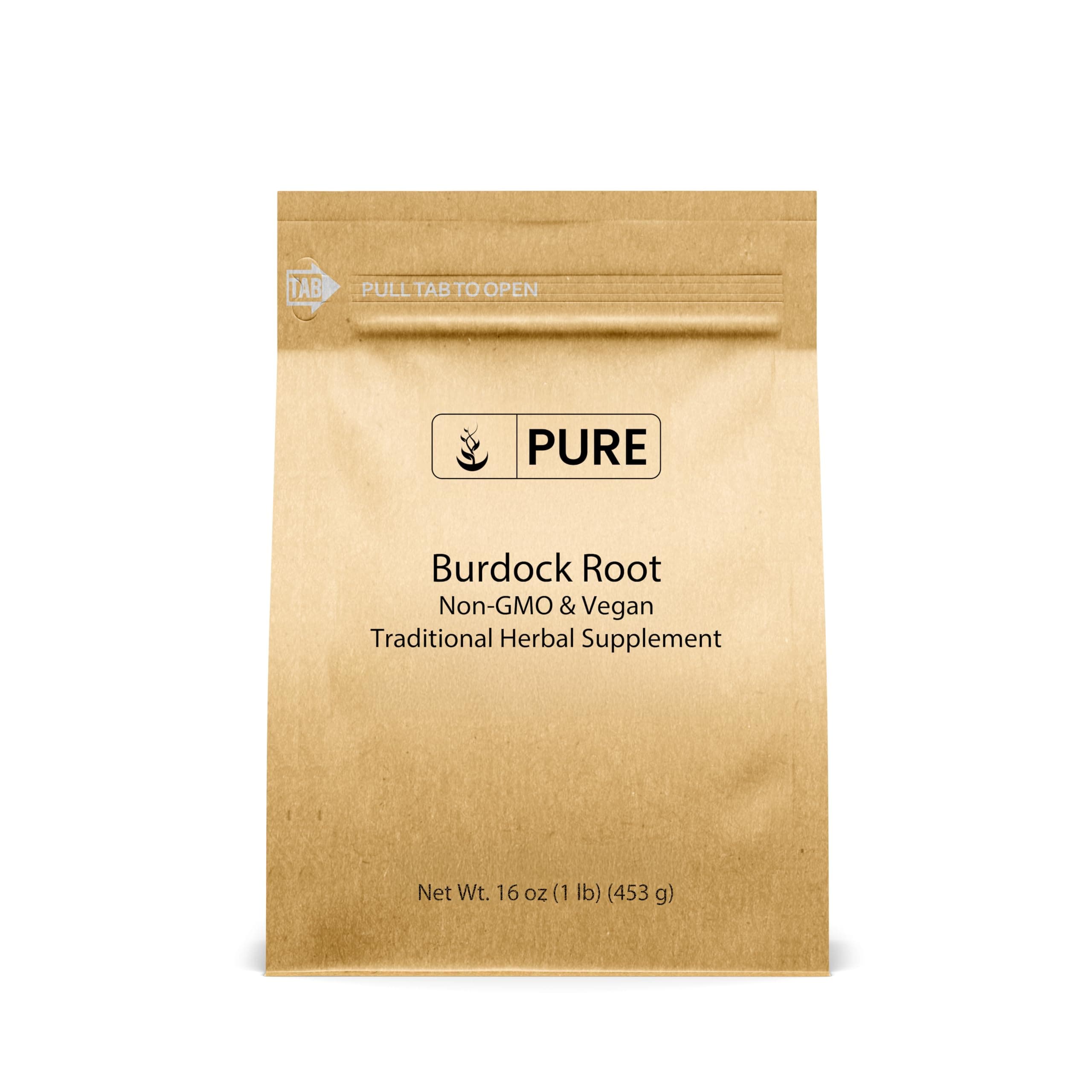Pure Original Ingredients Burdock Root Extract (1lb) Lab-Verified, Non-GMO