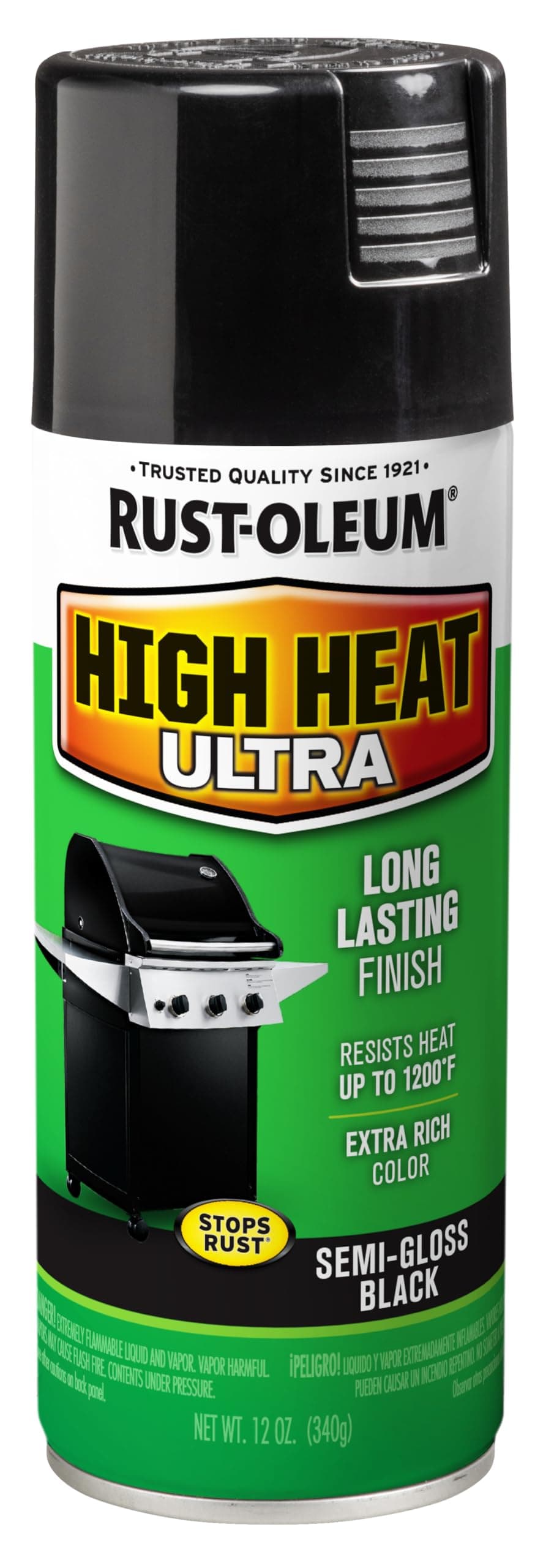 Rust-OlEUm High Heat U/C Black 12Oz