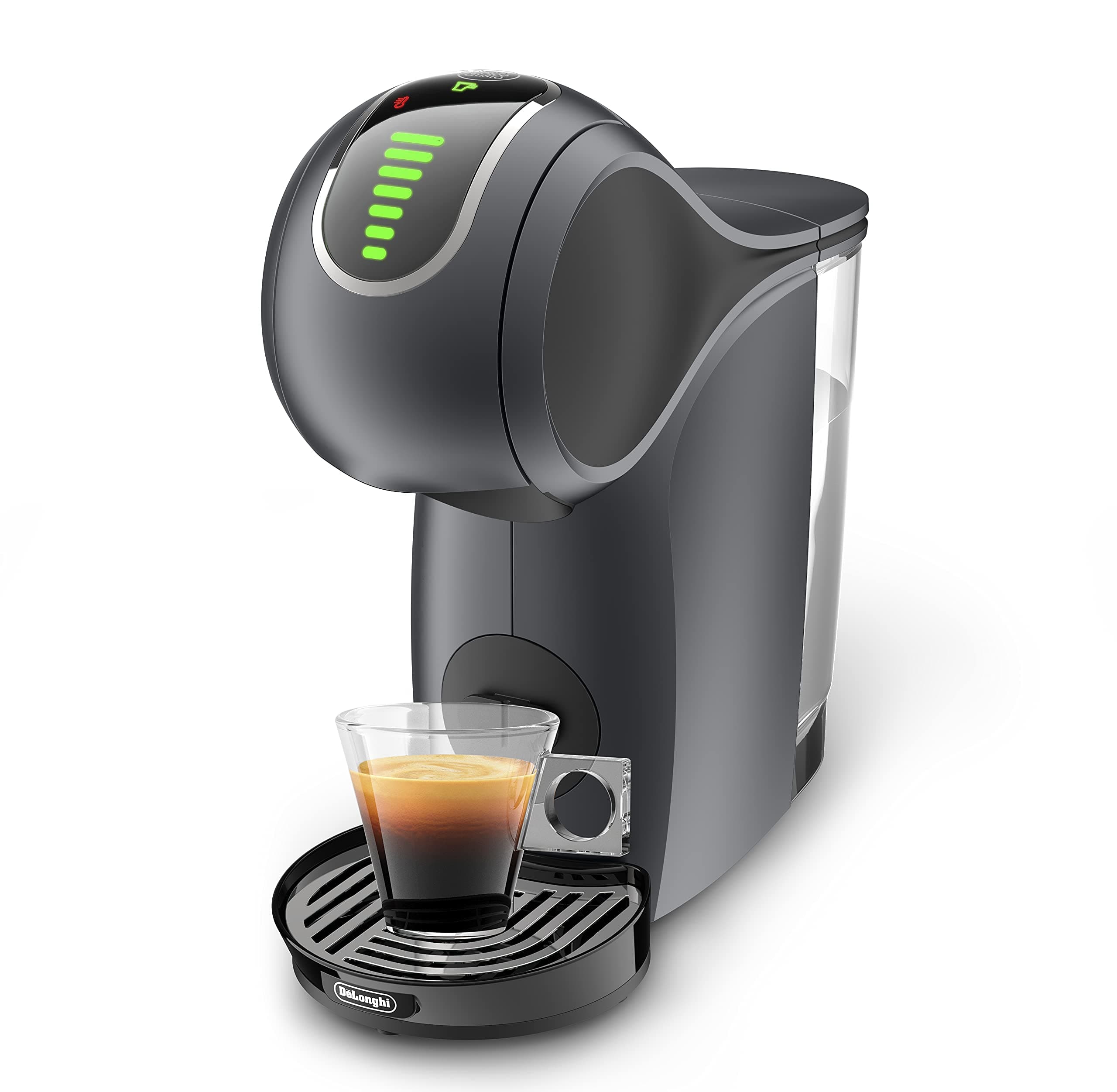 Nescafe Dolce Gusto by De'Longhi Automatic Capsule Coffee Machine GENIO S TOUCH Coffee Maker with 15 Bar Pressure Ideal for Espresso, Americano, Cappuccino, Latte, Macchiato & Many More Coffee Recipes