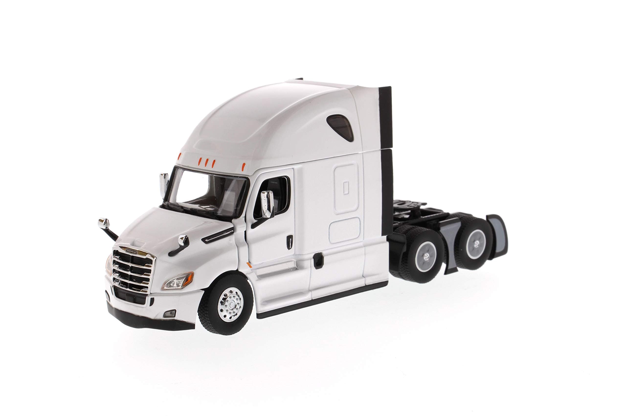 Diecast Masters 1:50 Scale Freightliner Cascadia SBFA Tandem with 72" Sleeper | Transport Series | Pearl White Model 71027