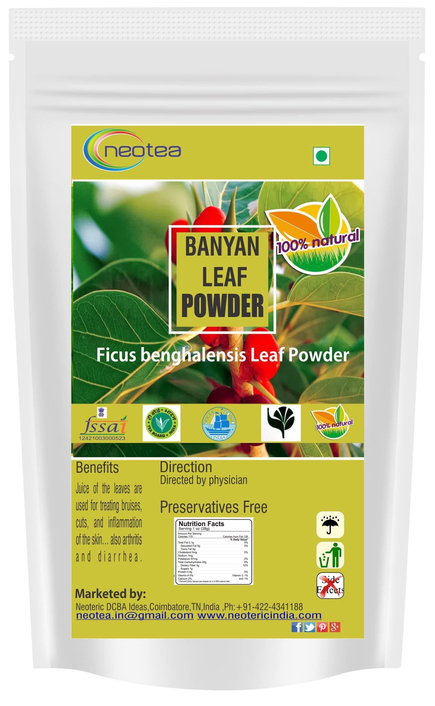 neoteaBanyan Leaf Powder 300 G