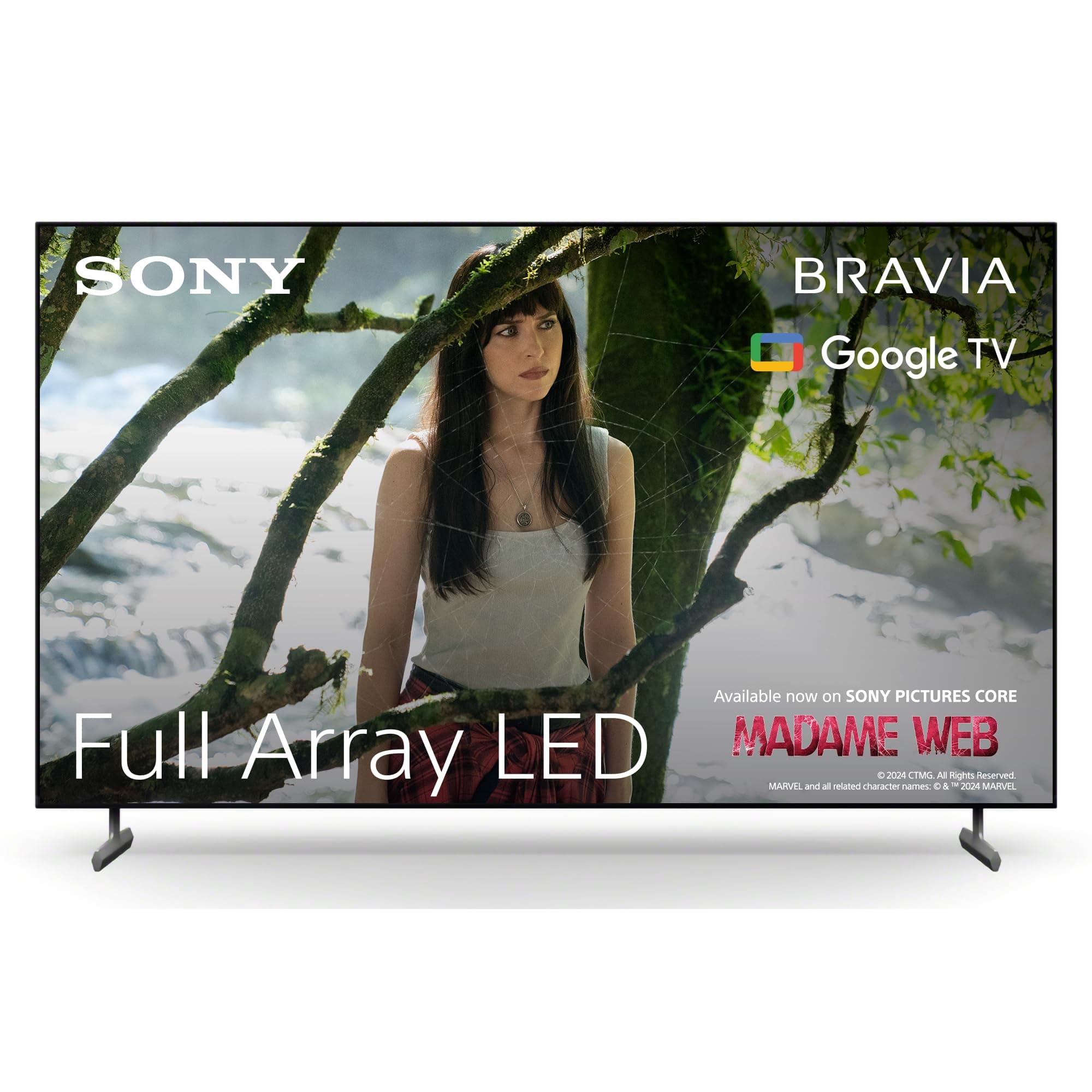 BRAVIA, KD-55X85L, 55 Inch, Full Array LED, Smart TV, 4K HDR, Google TV, ECO PACK, BRAVIA CORE, Seamless Edge Design