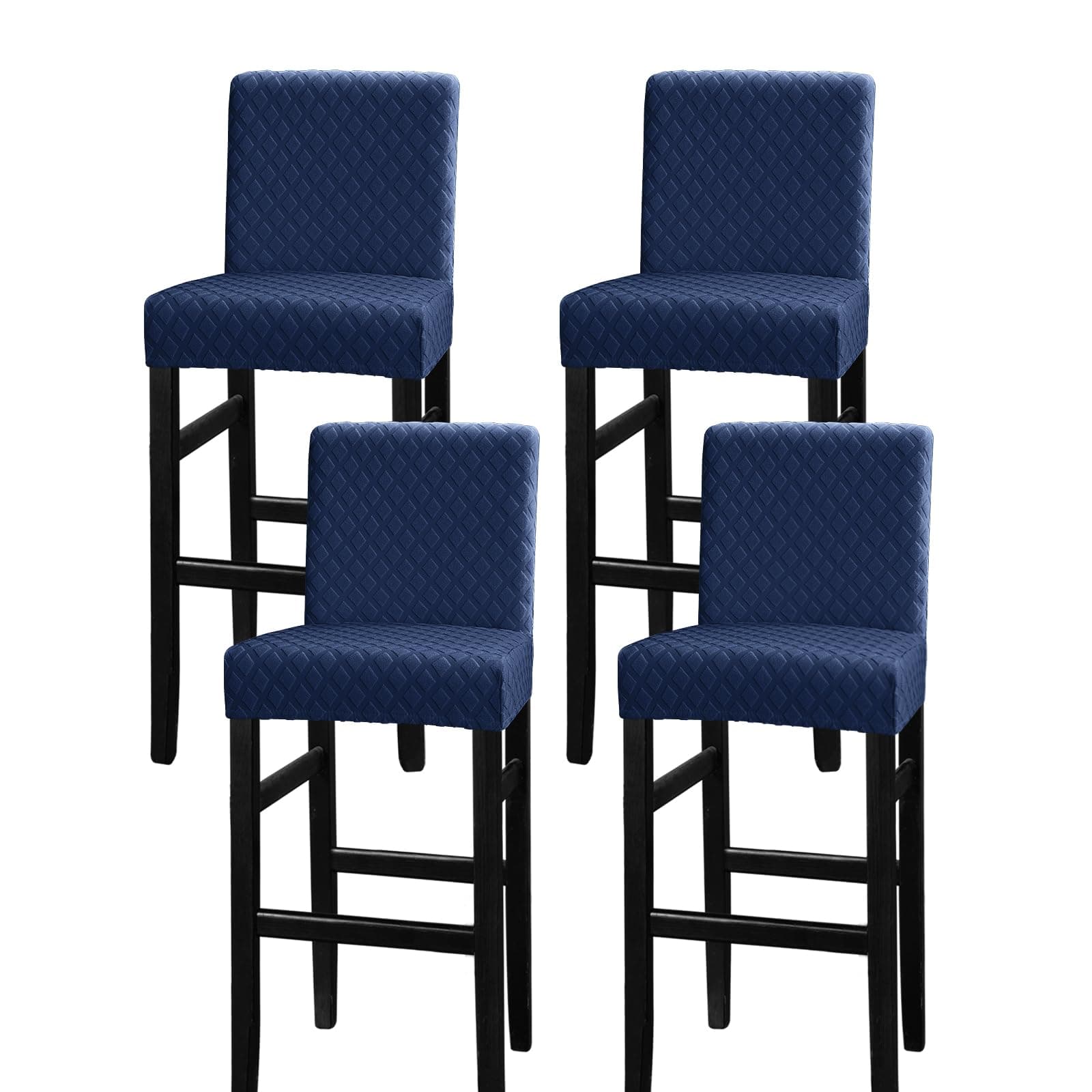 Lellen Bar Stool Covers Jacquard Pattern Bar Stool Chair Covers Bar Chair Covers Barstool Covers Slipcovers Pub Counter Stool Chair Covers Counter Height Stool Seat Covers Barstool Slipcovers