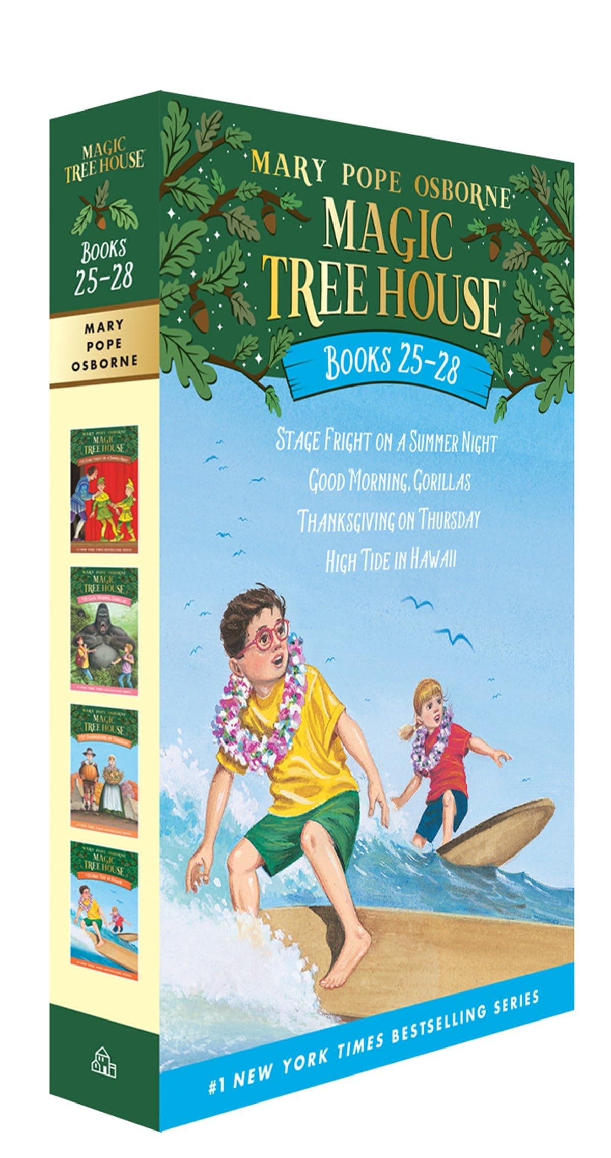Magic Tree House Books 25-28 Boxed Set Paperback – September 27, 2016