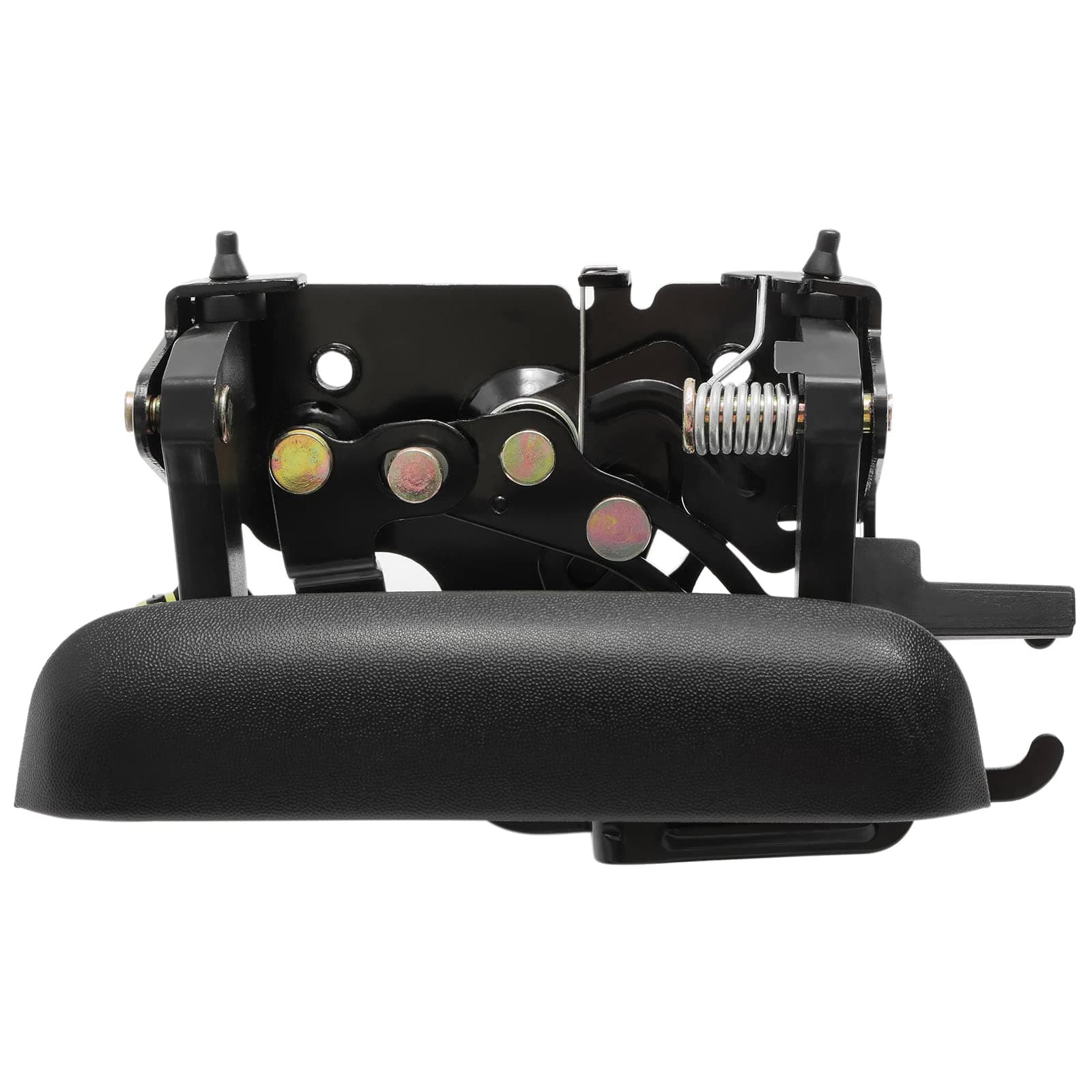 Tailgate Door Handle, Compatible with Chevy Avalanche 1500 2500 Pickup 2002-2006, Exterior Rear Textured, | Replace# 19209650 15086873 GM1915115 Tail gate Outside Liftgate Latch Lock