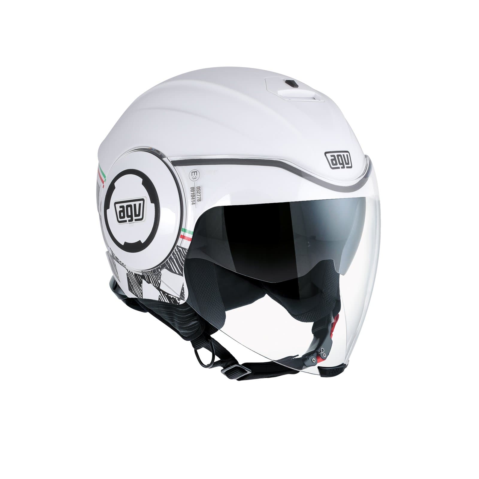 AGV Fluid E2205 Multi, Garda White/Italy, Size L