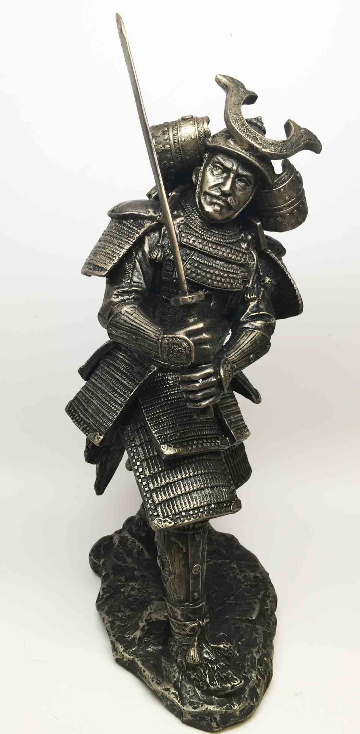 SUPREME SWORD MASTER SAMURAI BUSHIDO STATUE ARMORED WARRIOR