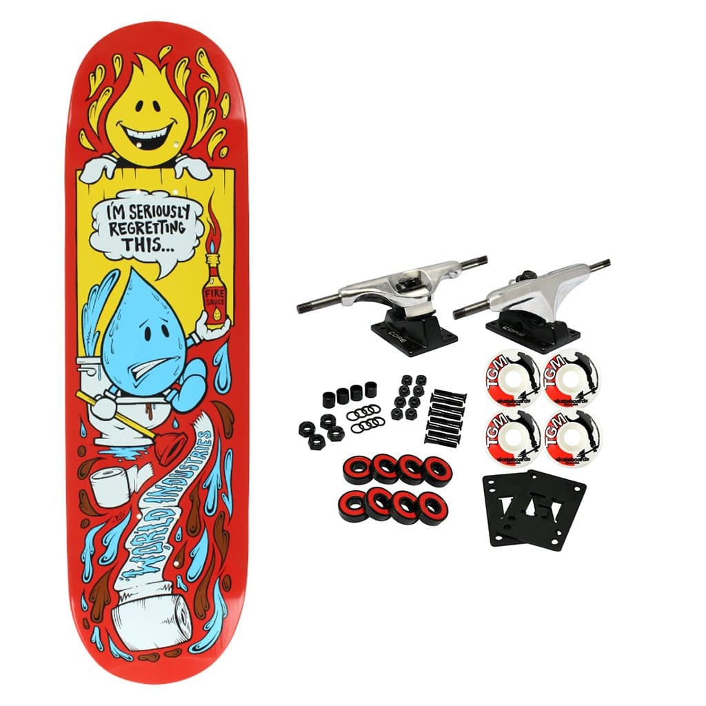 Skateboard Complete Wet Willy Regret 8.3"