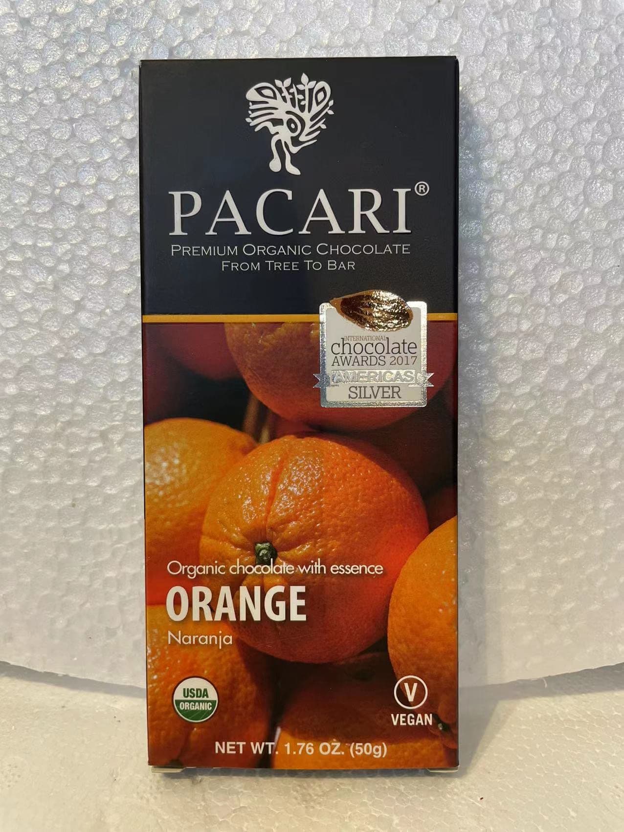 Orange Organic Chocolate Bar (1)