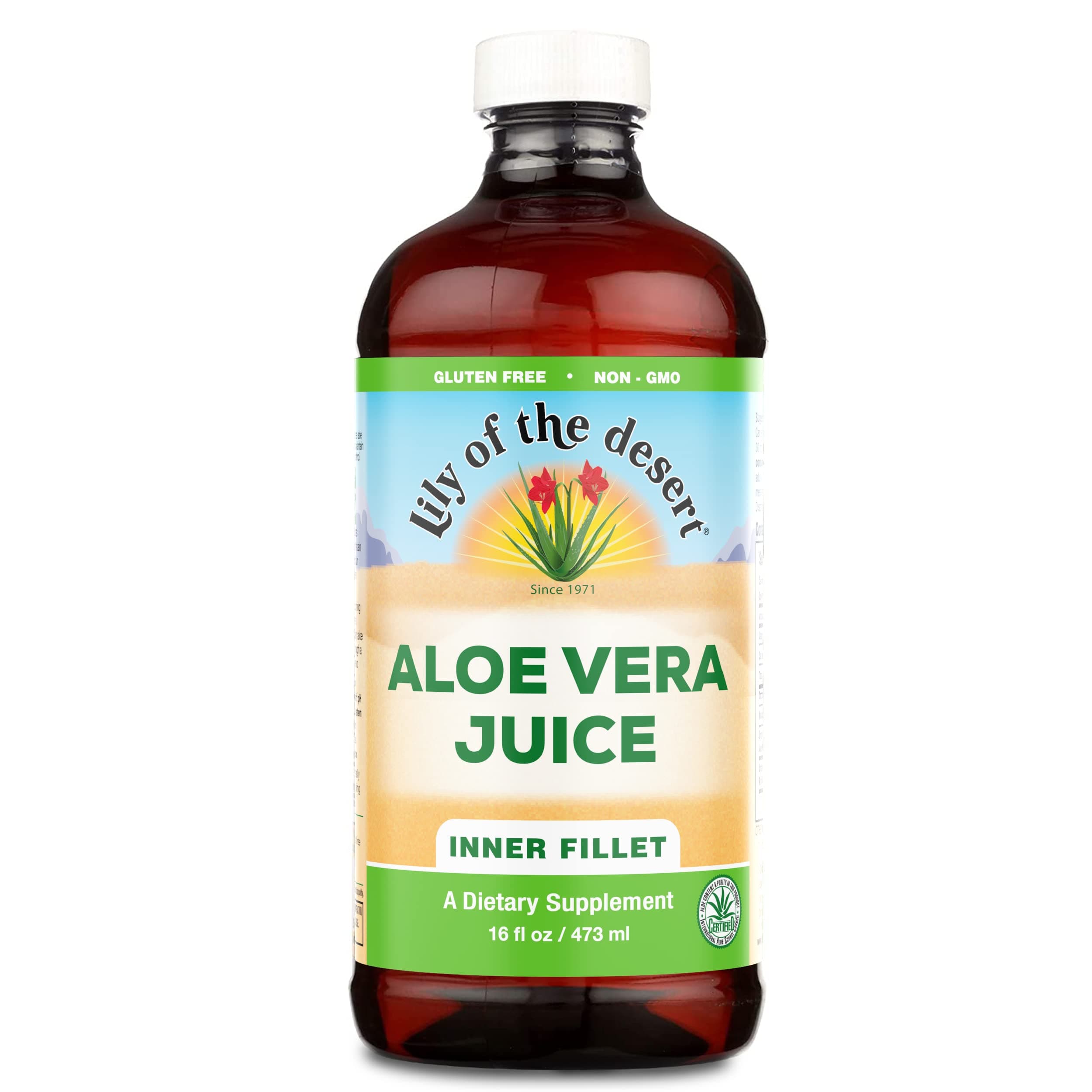 Lily Of The Desert Aloe Vera Juice, 16 Ounce