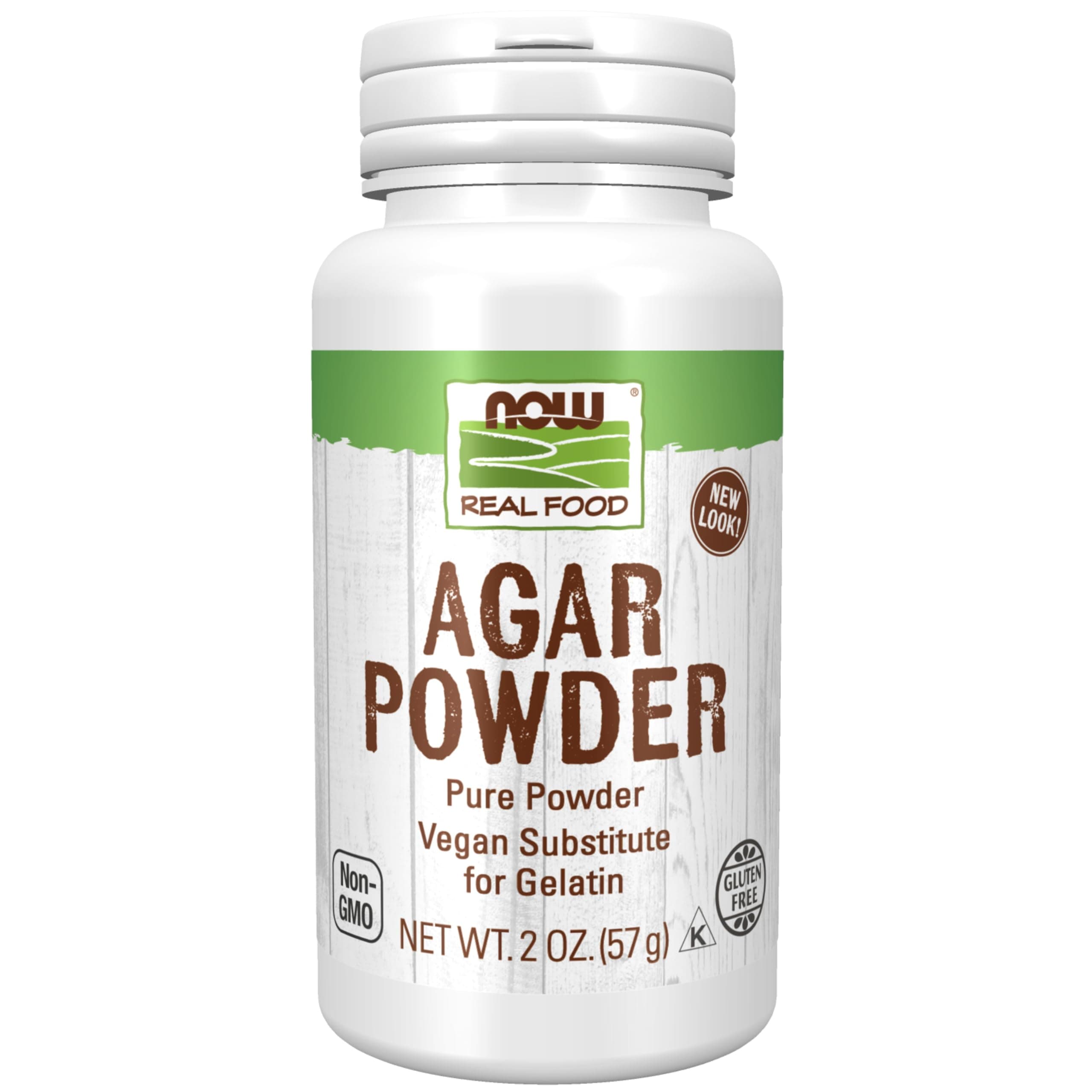 Now Real Foods Agar Powder 2 Oz.