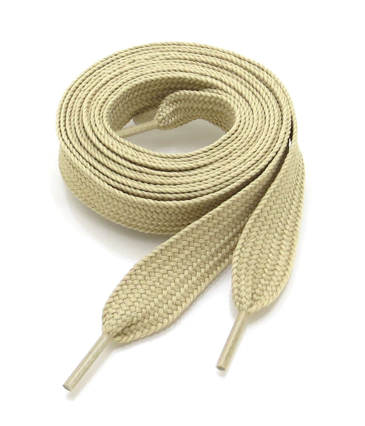 BUCKLE CITYThick Flat 3/4" Wide Shoelaces Solid Color Strings for All Shoe Types - Chunky Fat Laces for Sneakers, Boots