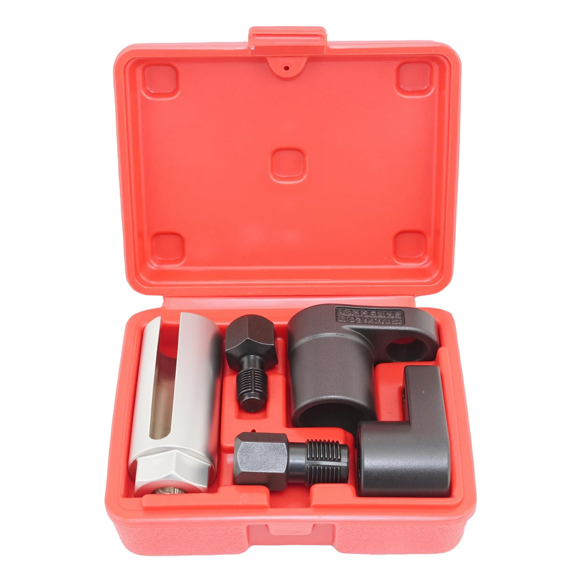 A ABIGAIL 5 PCS Automotive O2 Oxygen Sensor Socket Offset Wrench Remover Tool and Thread Chaser Tool