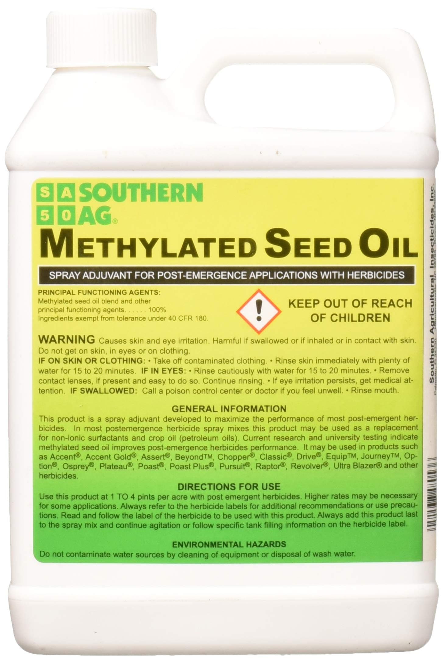 Methylated Seed Oil (MSO) Surfactant