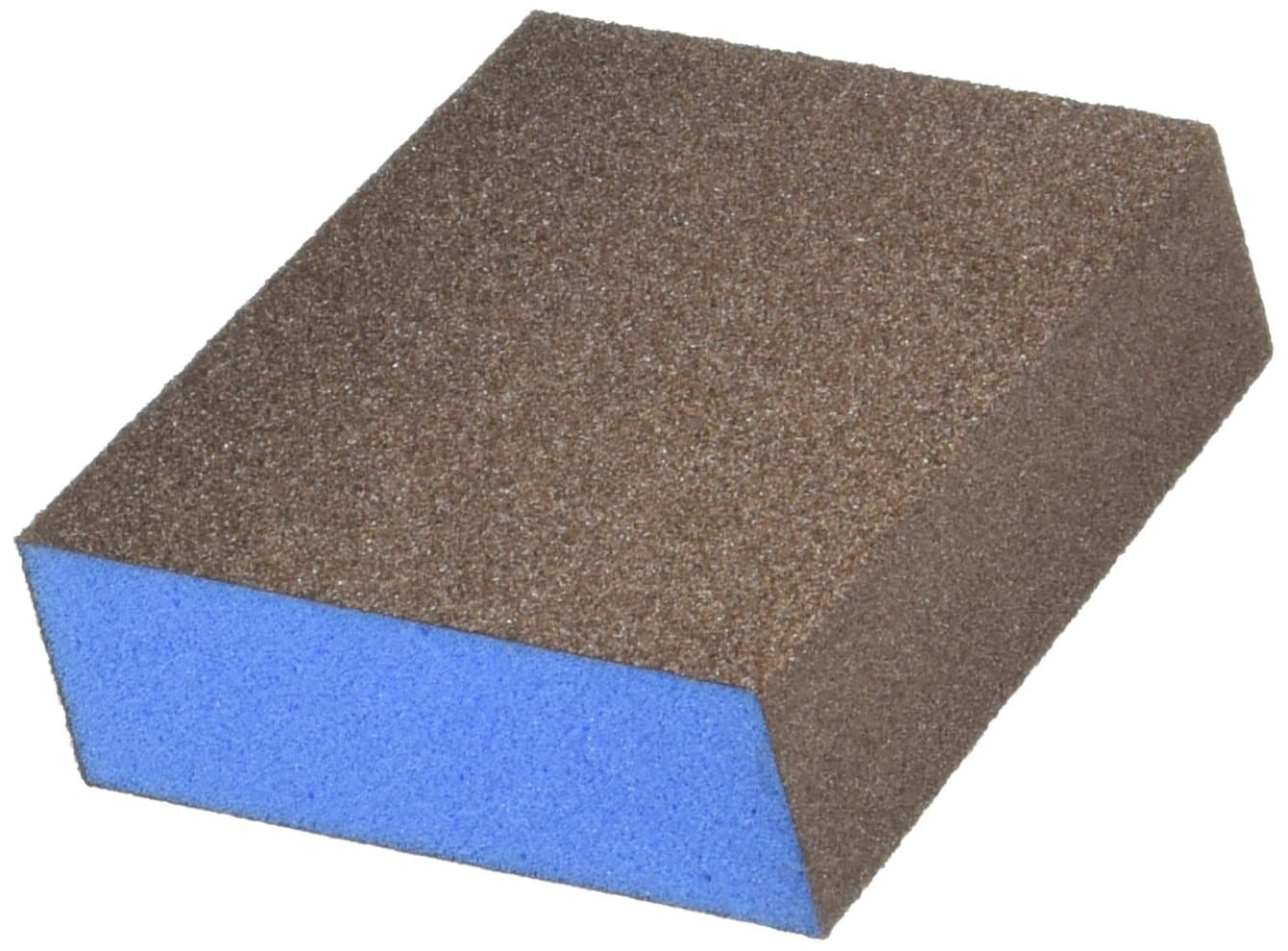 400037 Double Slant Block Sanding Sponges (24 Pack), Medium/Fine Grit, 3" x 5" x 1"