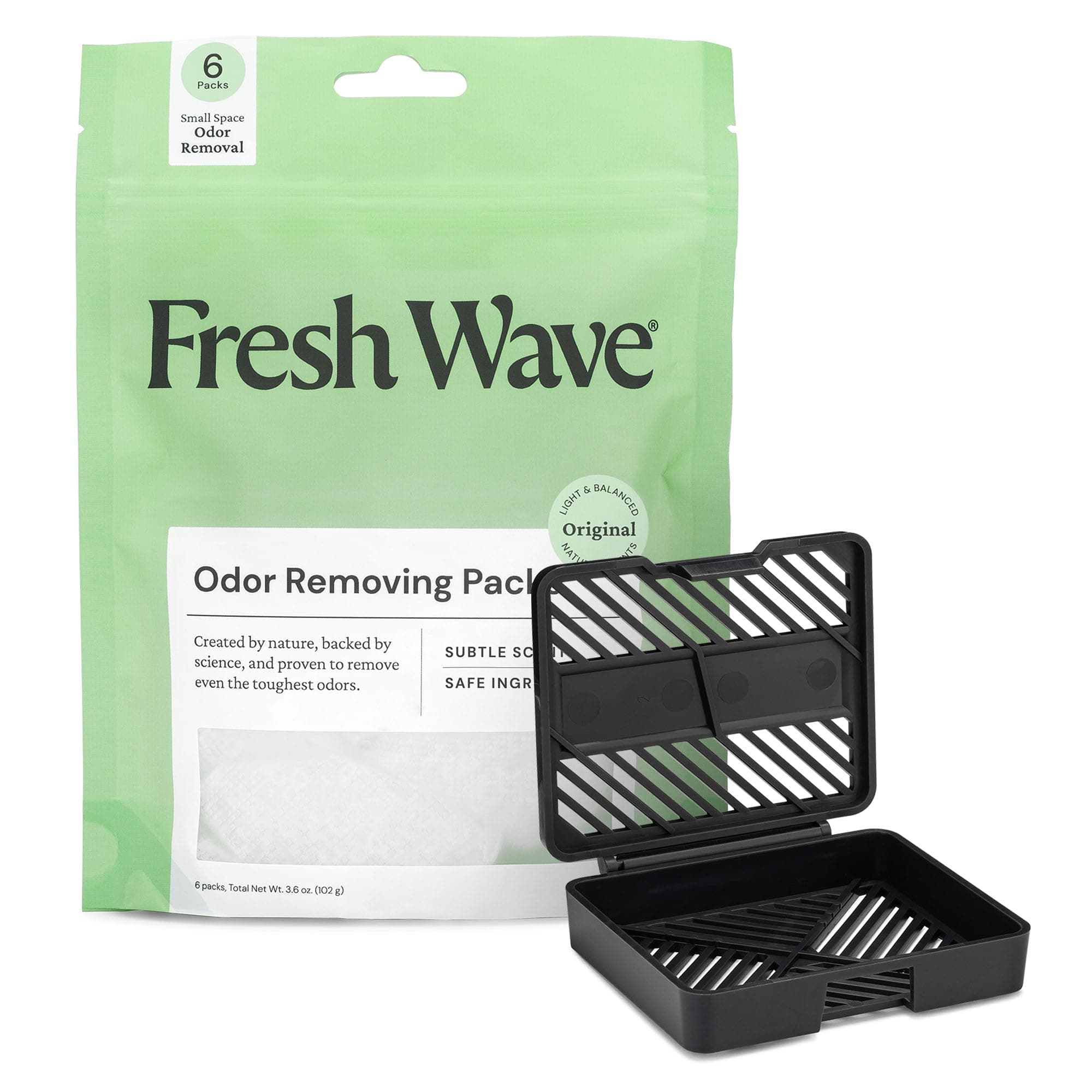 Odor Removing Packs + Bonus Fresh Pod Case