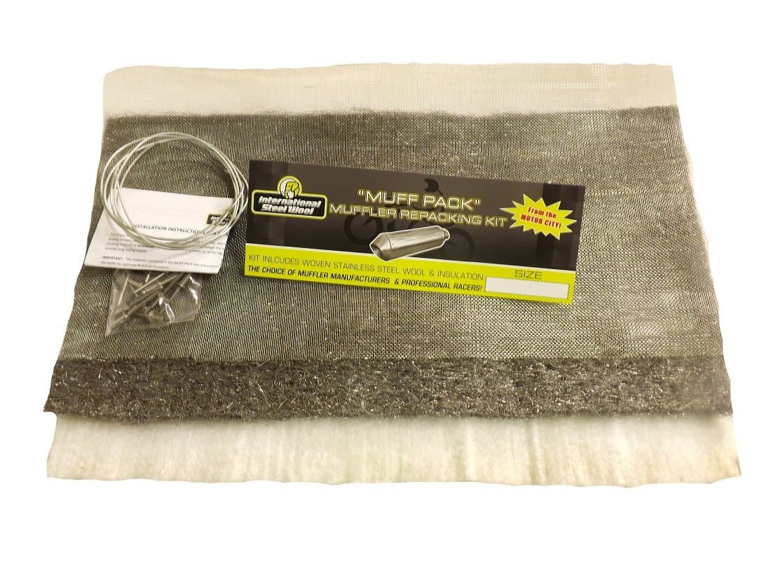 Elephant Brand Muff Pack Muffler Repacking Kit, Up to 19" Long Mufflers