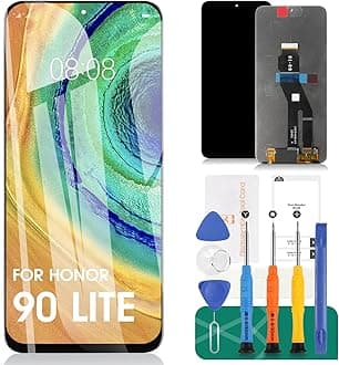 For Huawei Honor 90 Lite LCD Screen Replacement For Huawei Honor 90 Lite LCD Display Touch Digitizer Assembly Repair Kits (Black,Without Frame)