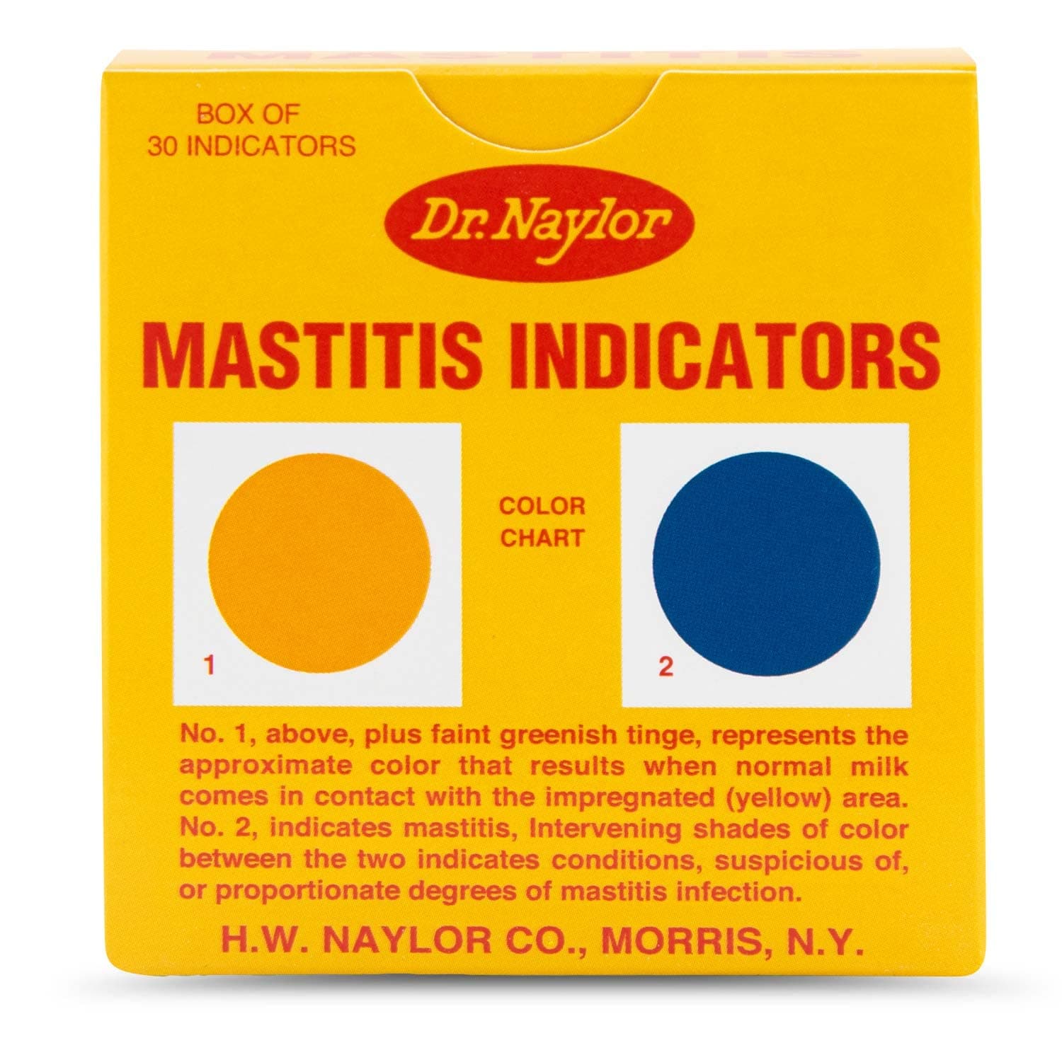 H W Naylor 30ct Mastitis Test