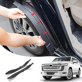 Rear Wheel Fender, Lining Fender, for Land Cruiser 300 LC300 2021-So far. Door Gap Fender Modification Accessories