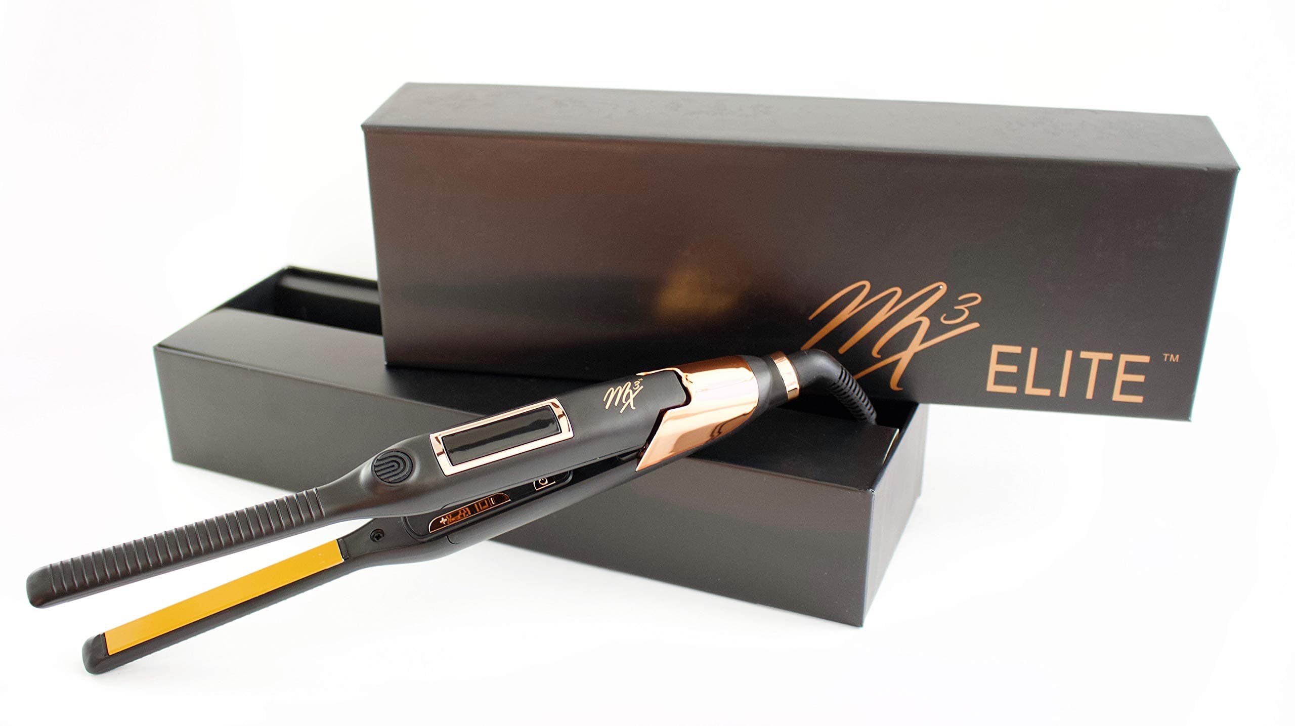 MX3 Elite Professional Titanium Ceramic ½-inch Flat Iron in Rose-gold