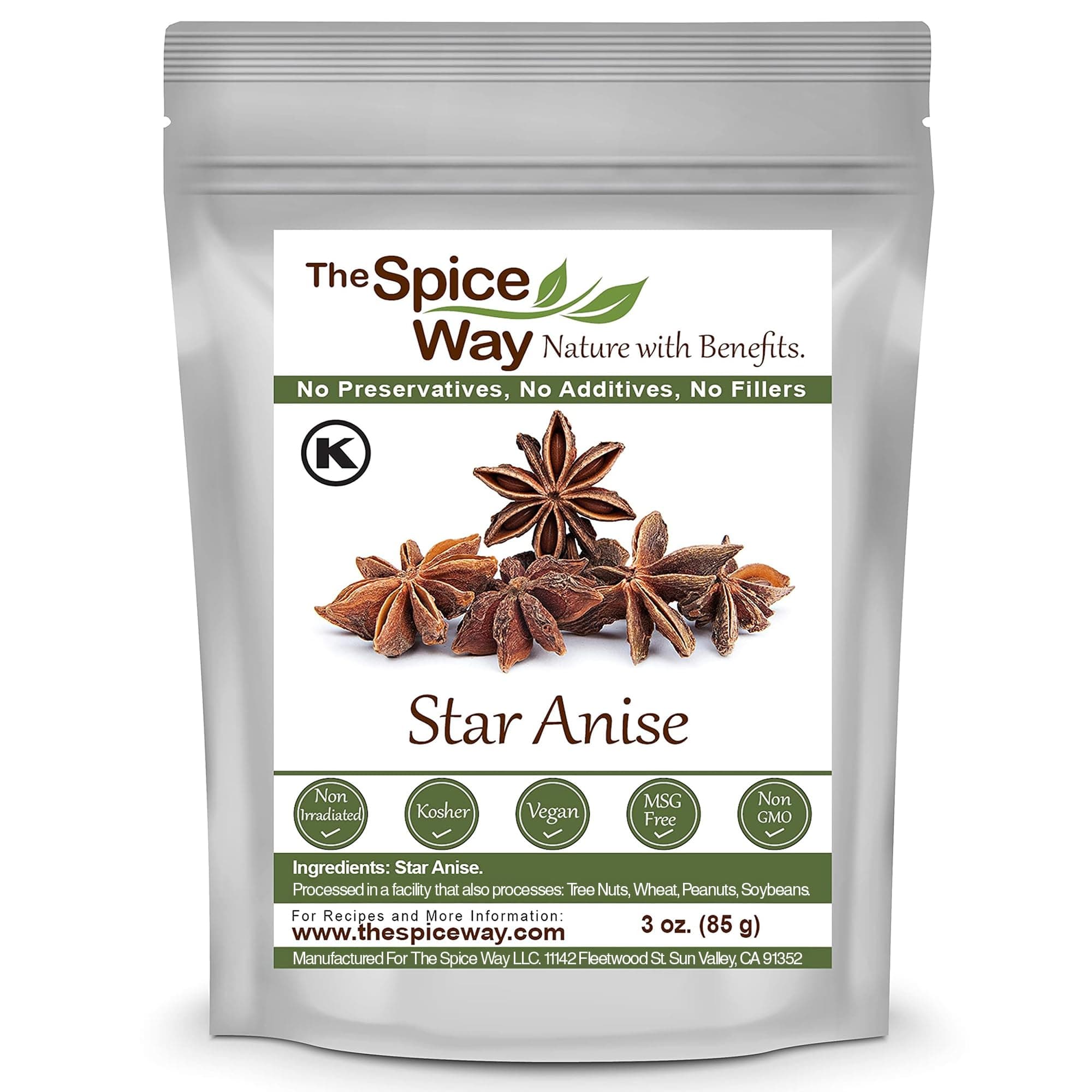 The Spice Way Star Anise - 3 oz