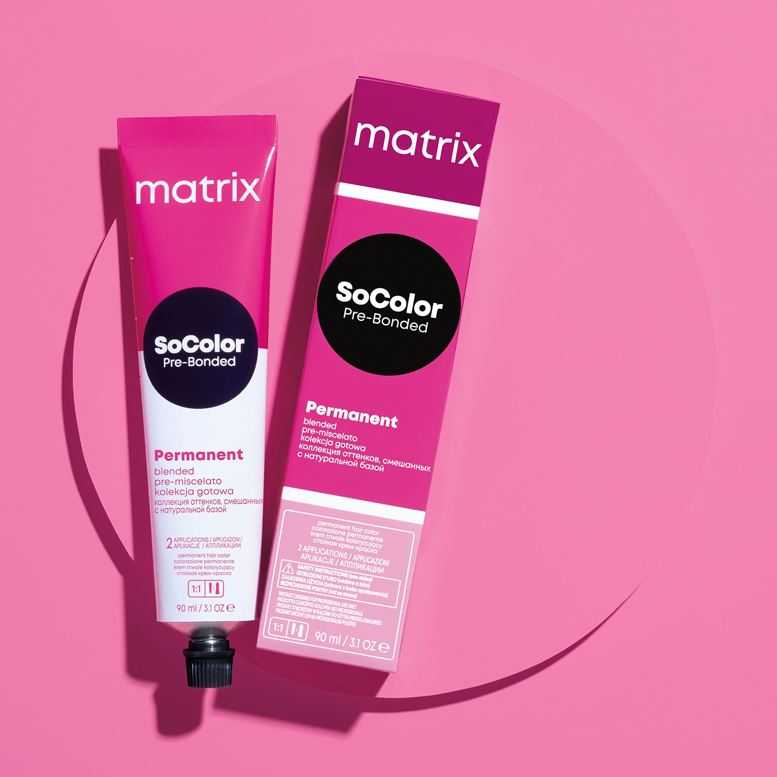 NEW MATRIX SOCOLOR PRE-BONDED PERMANENT COLOR 90ML - 5N