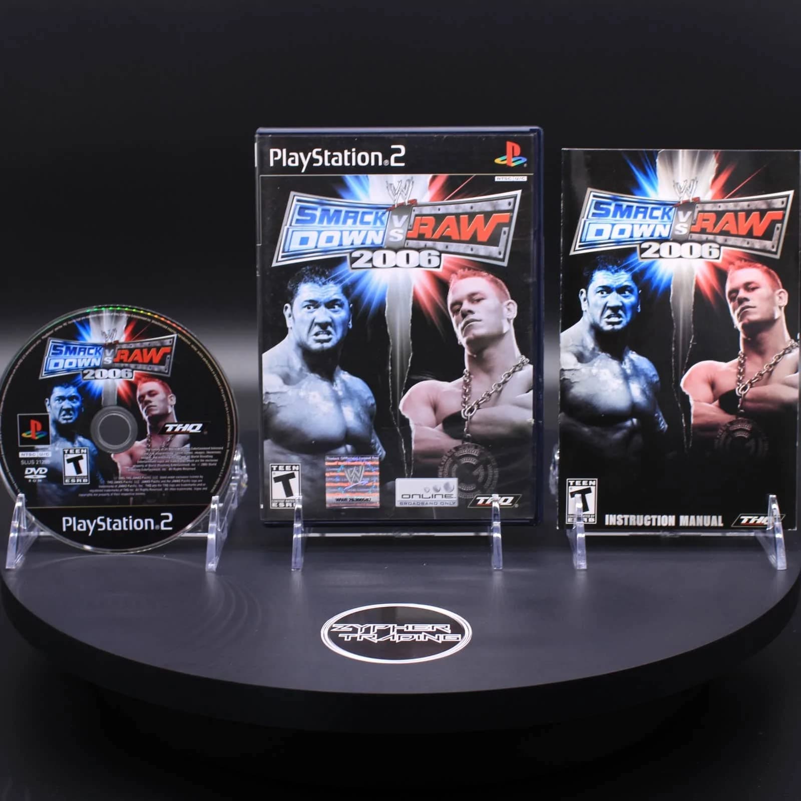 THQ WWE Smackdown vs Raw 2006 - PlayStation 2