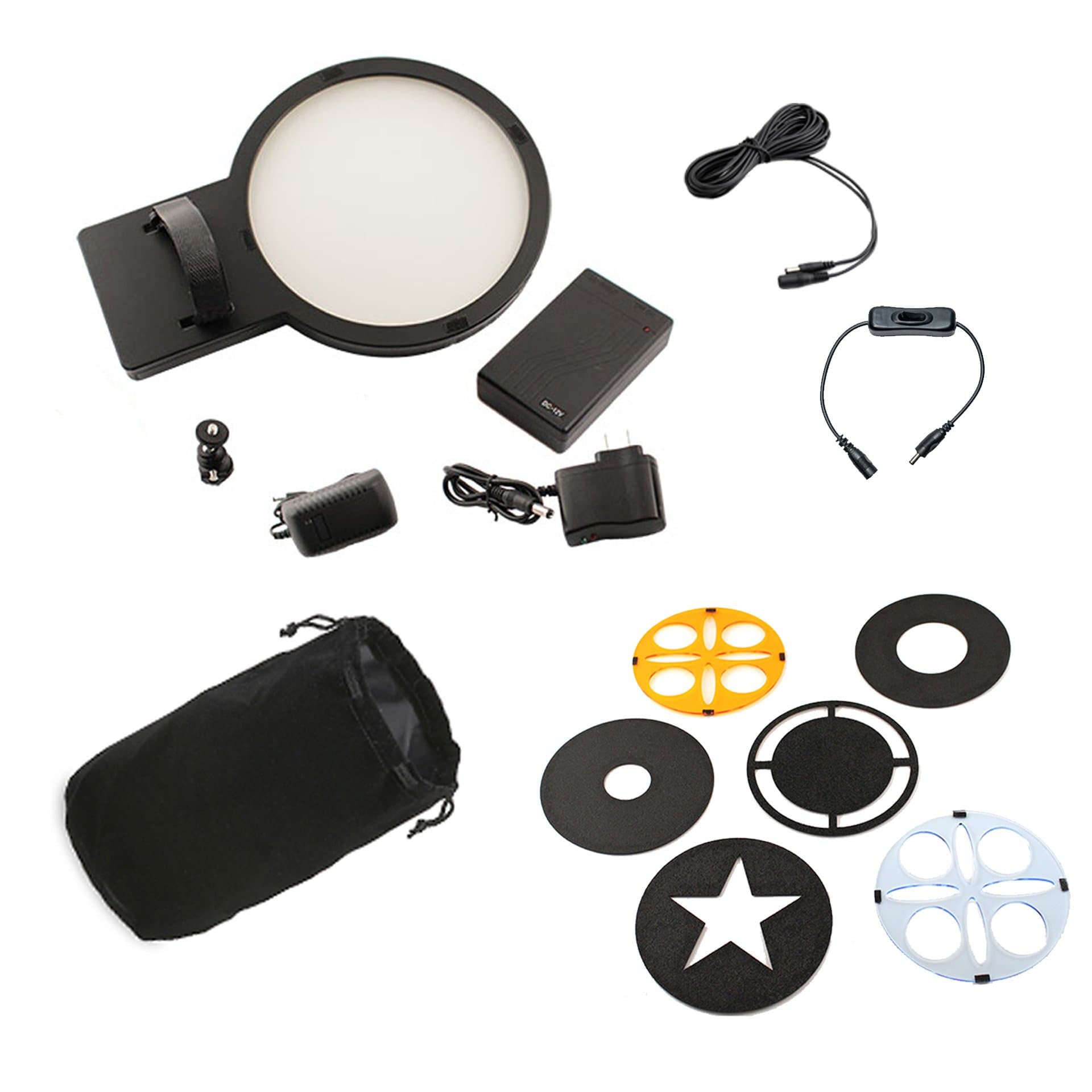 Over $150 OFF! Lumenator MAX PAK - World's First LED Light + Flash Diffuser! Soft, Hi Power Light & Diffuser for ALL Cameras & Video Cams, eg., Canon, Nikon & Sony - Dimmable w/ Battery & Charger